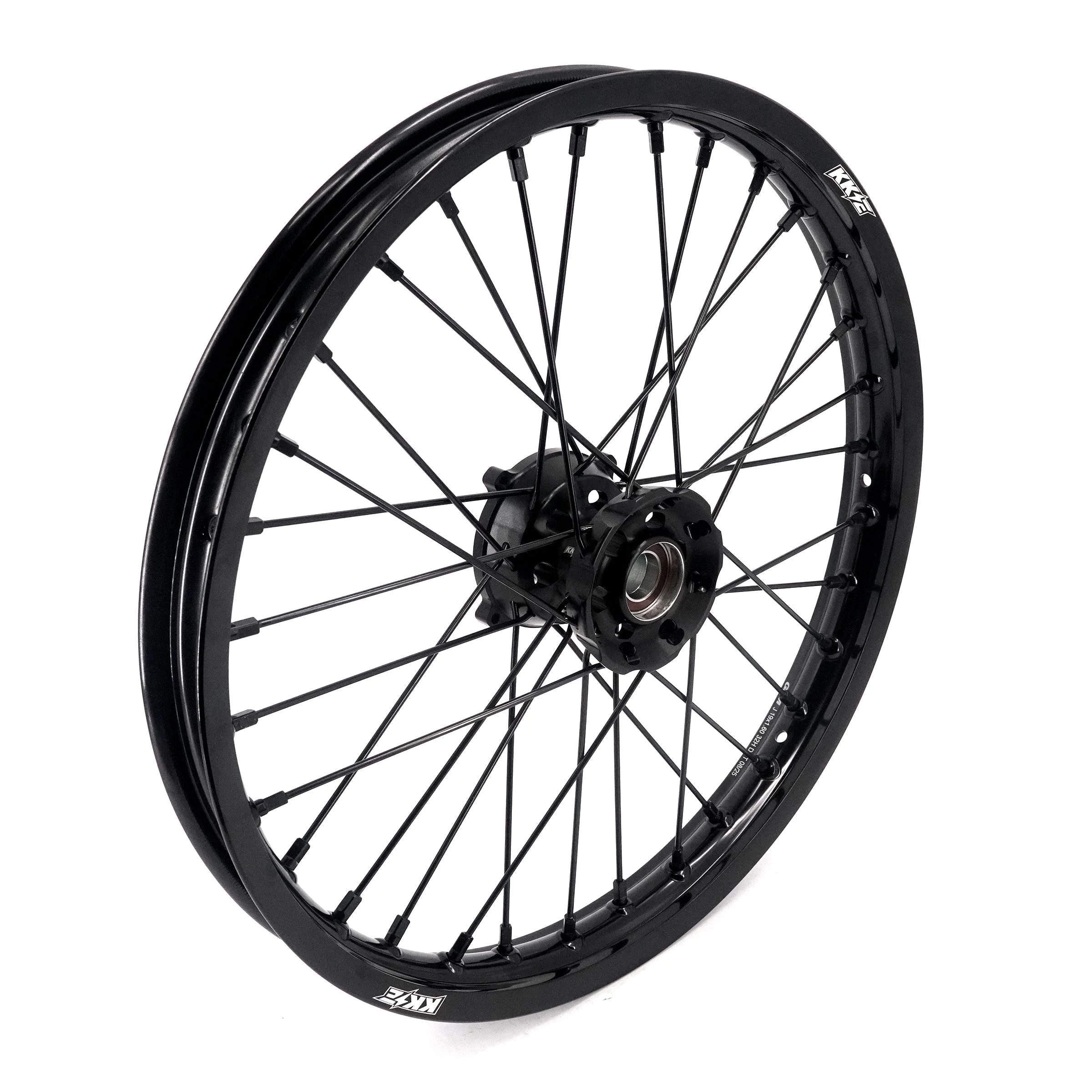 KKE 19/16 Factory Size Kids Big Wheels Rims Fit KTM SX 85 2021-2024 All Black - Image 3
