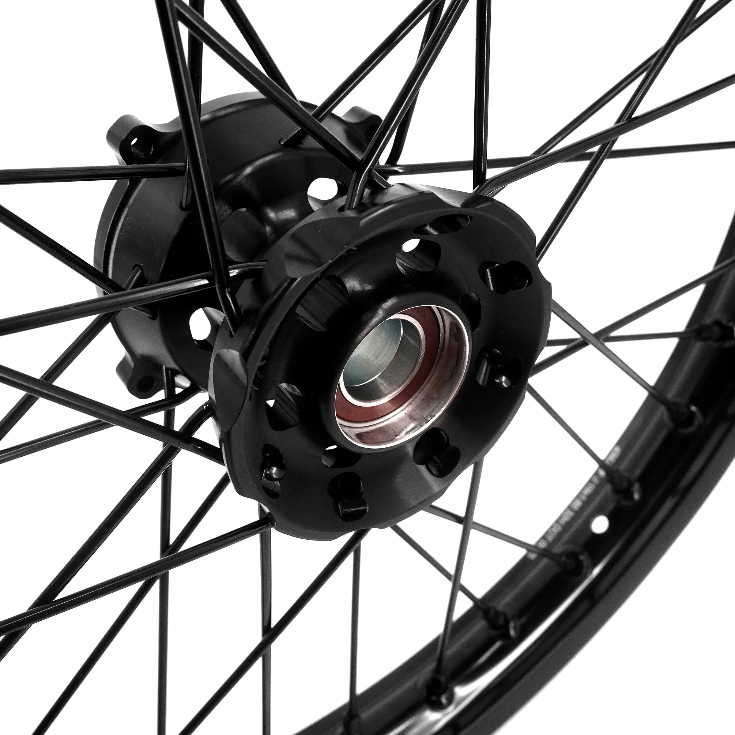 KKE 19/16 Factory Size Kids Big Wheels Rims Fit KTM SX 85 2021-2024 All Black - Image 4