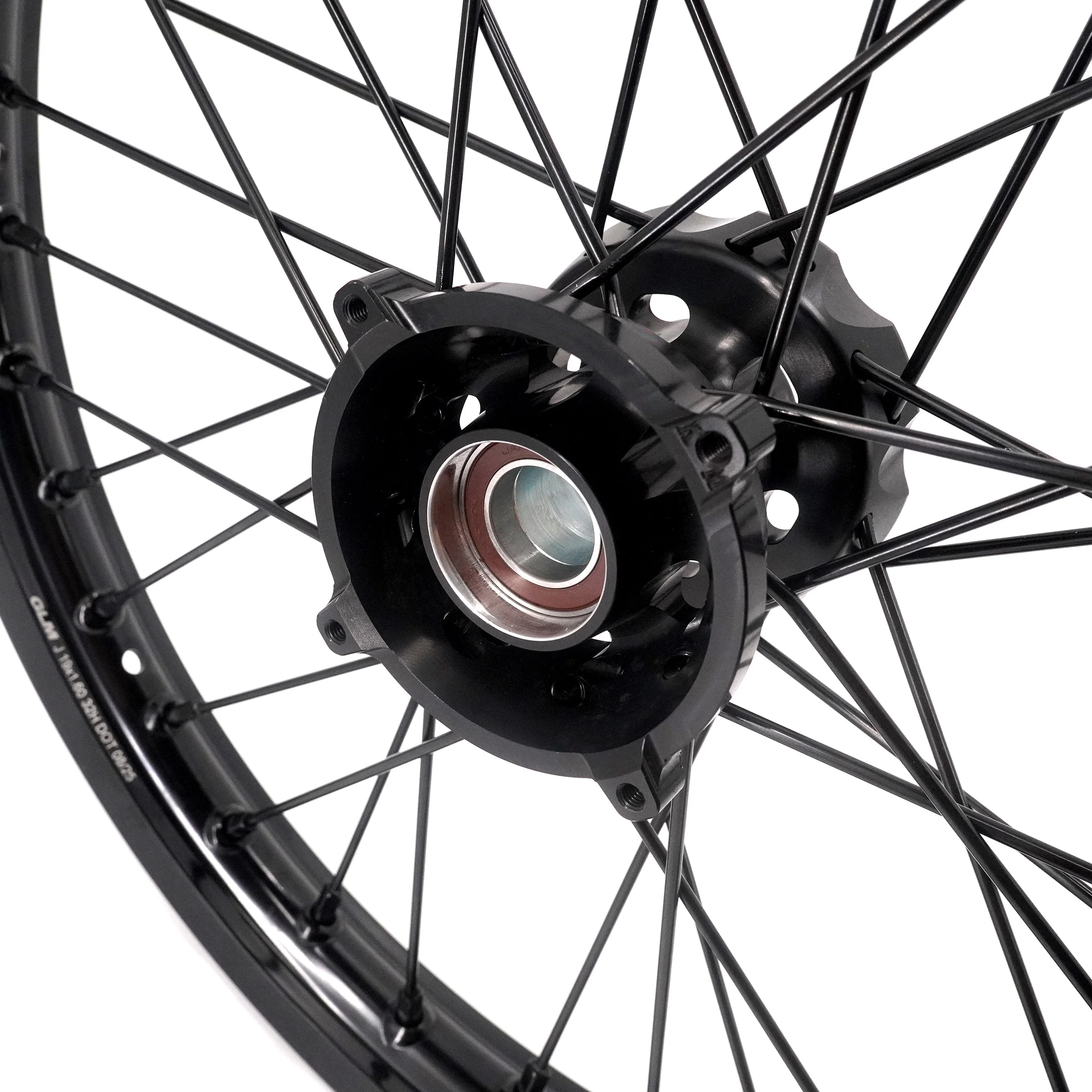KKE 19/16 Factory Size Kids Big Wheels Rims Fit KTM SX 85 2021-2024 All Black - Image 6