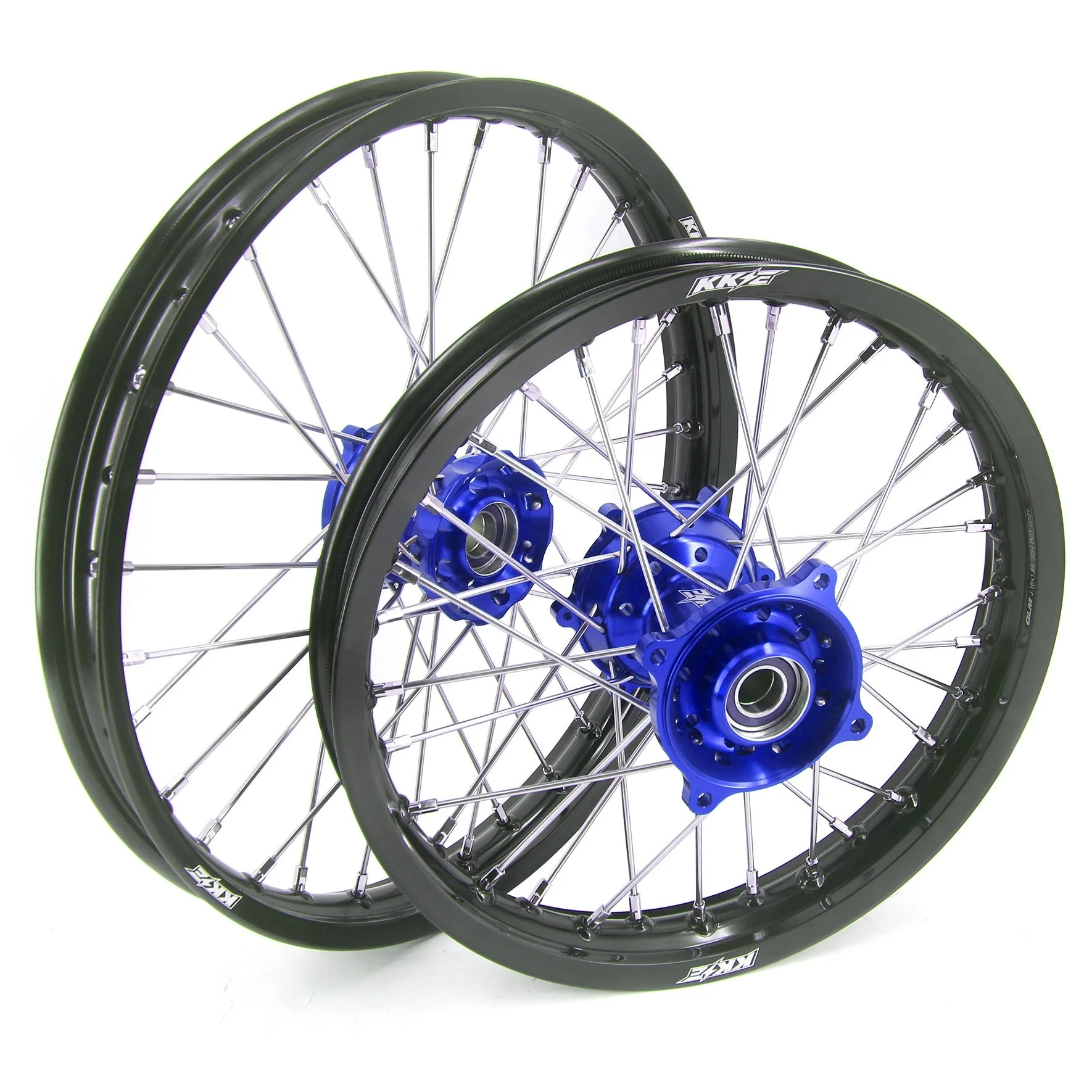 KKE 19/16 Factory Size Kids Big Wheels Rims Fit KTM SX 85 2025 Blue - Image 2