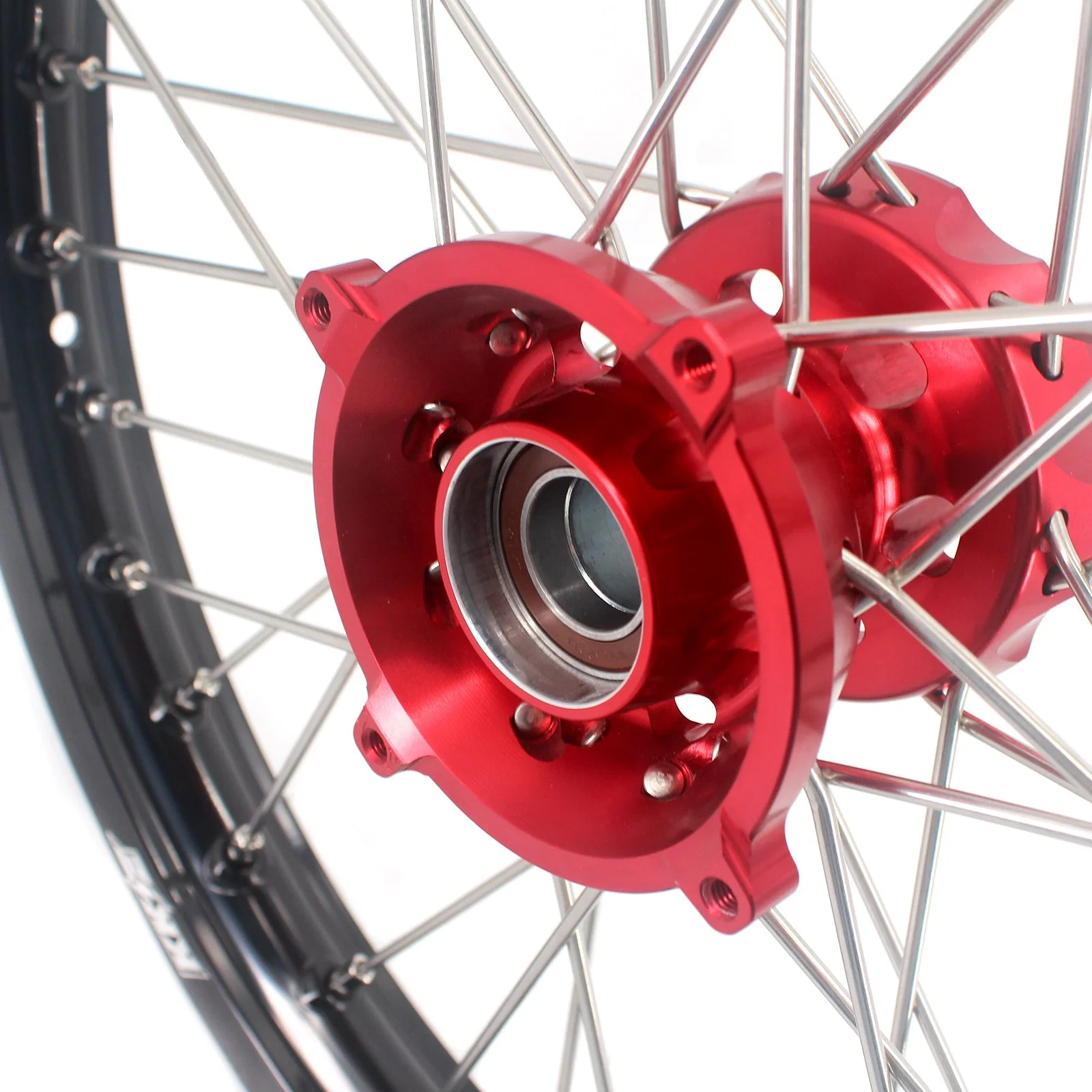 KKE 19/16 Factory Size Kids Big Wheels Rims Fit KTM SX 85 2025 Red - Image 5