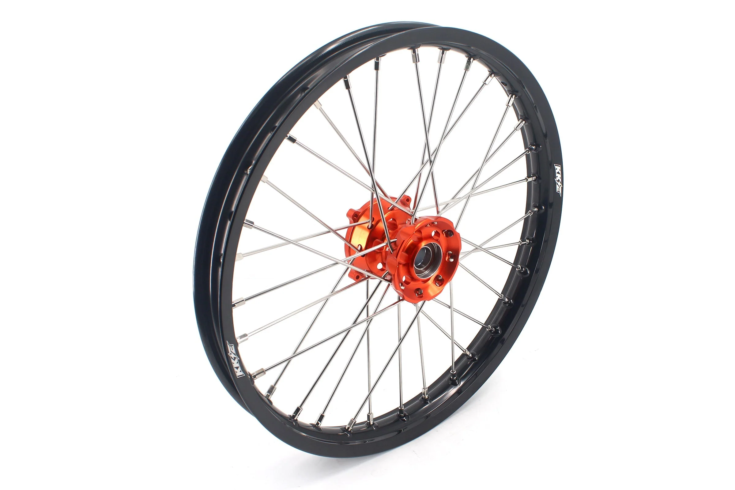 KKE 19" 16" Kid's Big Wheels GLM Rims For KTM SX 85 2021 2022 2023 2024 Orange Hub - Image 4