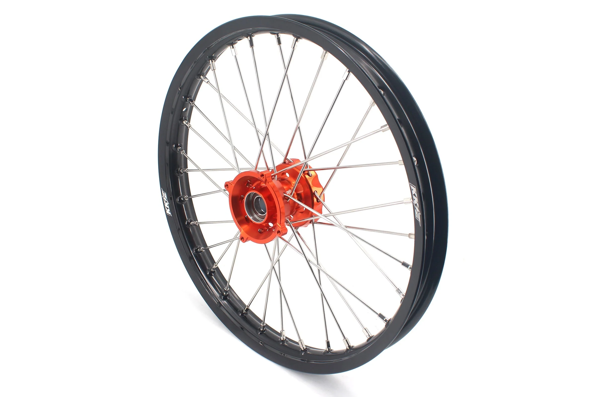 KKE 19" 16" Kid's Big Wheels GLM Rims For KTM SX 85 2021 2022 2023 2024 Orange Hub - Image 7