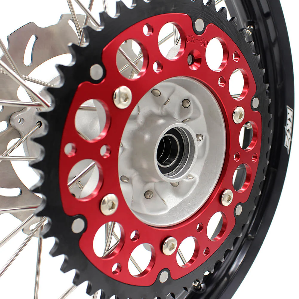 KKE 2.15*19" Rear Cast Spoke Wheels Rims For HONDA CR125R 1998-2001 CR250R 1997-2001 Disc - Image 3