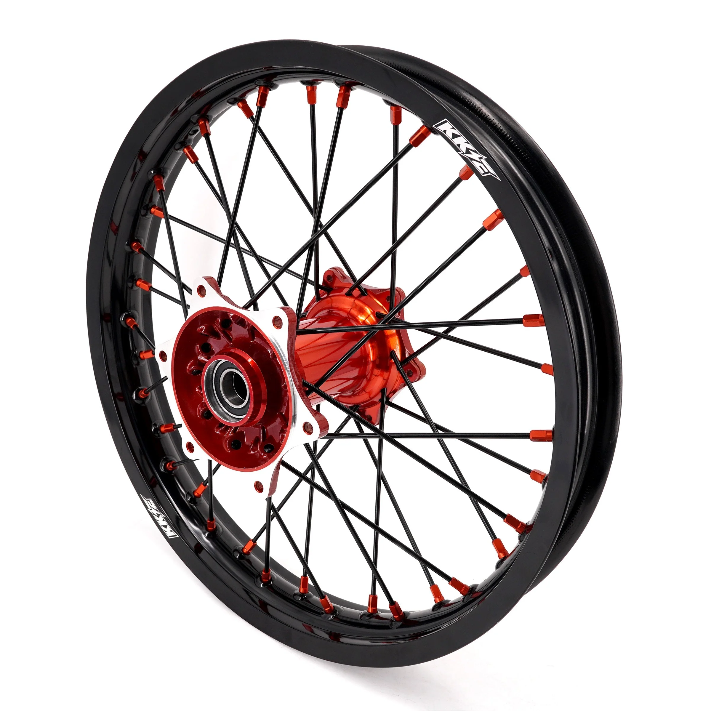KKE 21" 18" Cast Enduro Wheels For KTM EXC EXC-F EXC-E 2003-2024 Black Spokes - Image 10