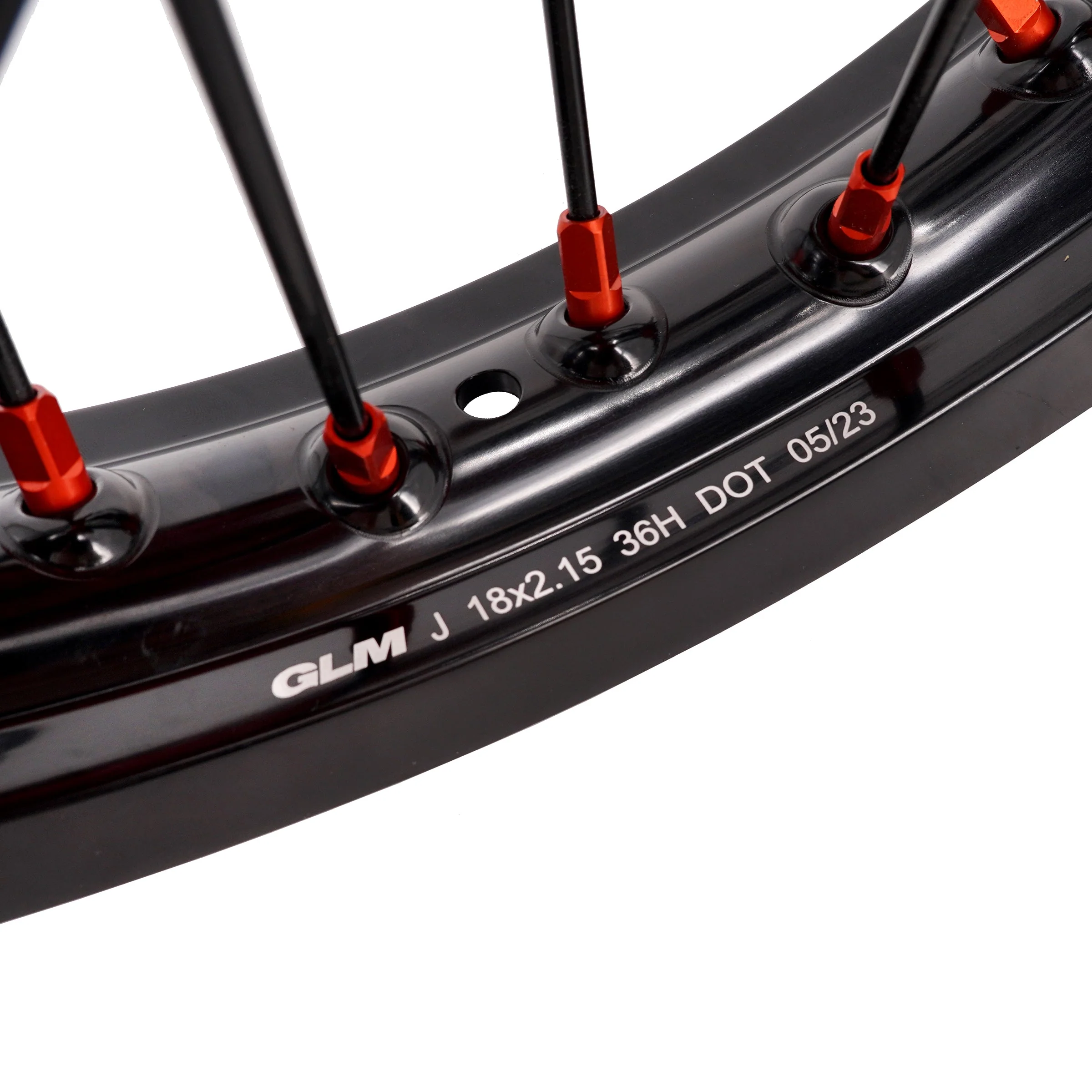 KKE 21" 18" Cast Enduro Wheels For KTM EXC EXC-F EXC-E 2003-2024 Black Spokes - Image 17