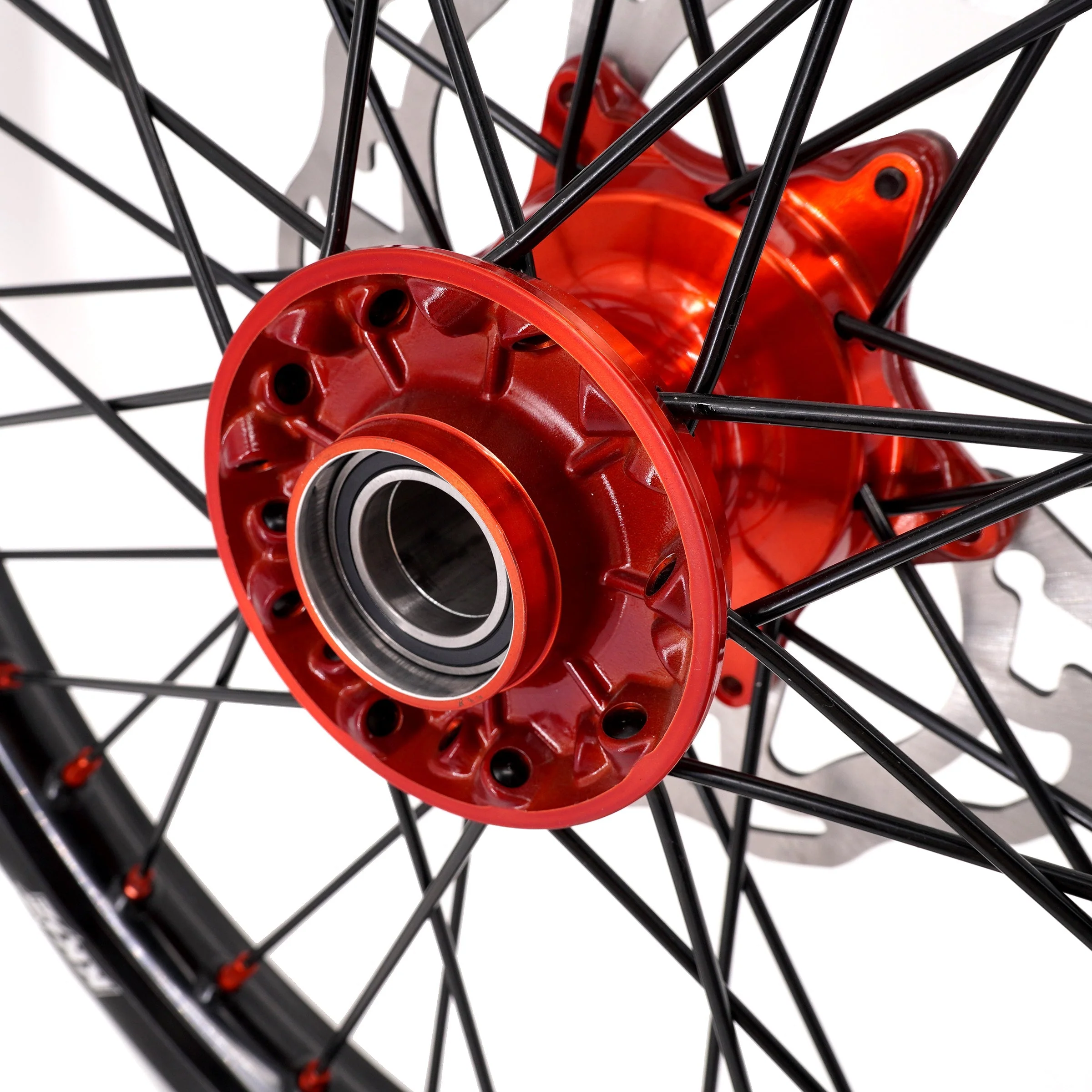KKE 21" 18" Cast Enduro Wheels For KTM EXC EXC-F EXC-E 2003-2024 Black Spokes - Image 23