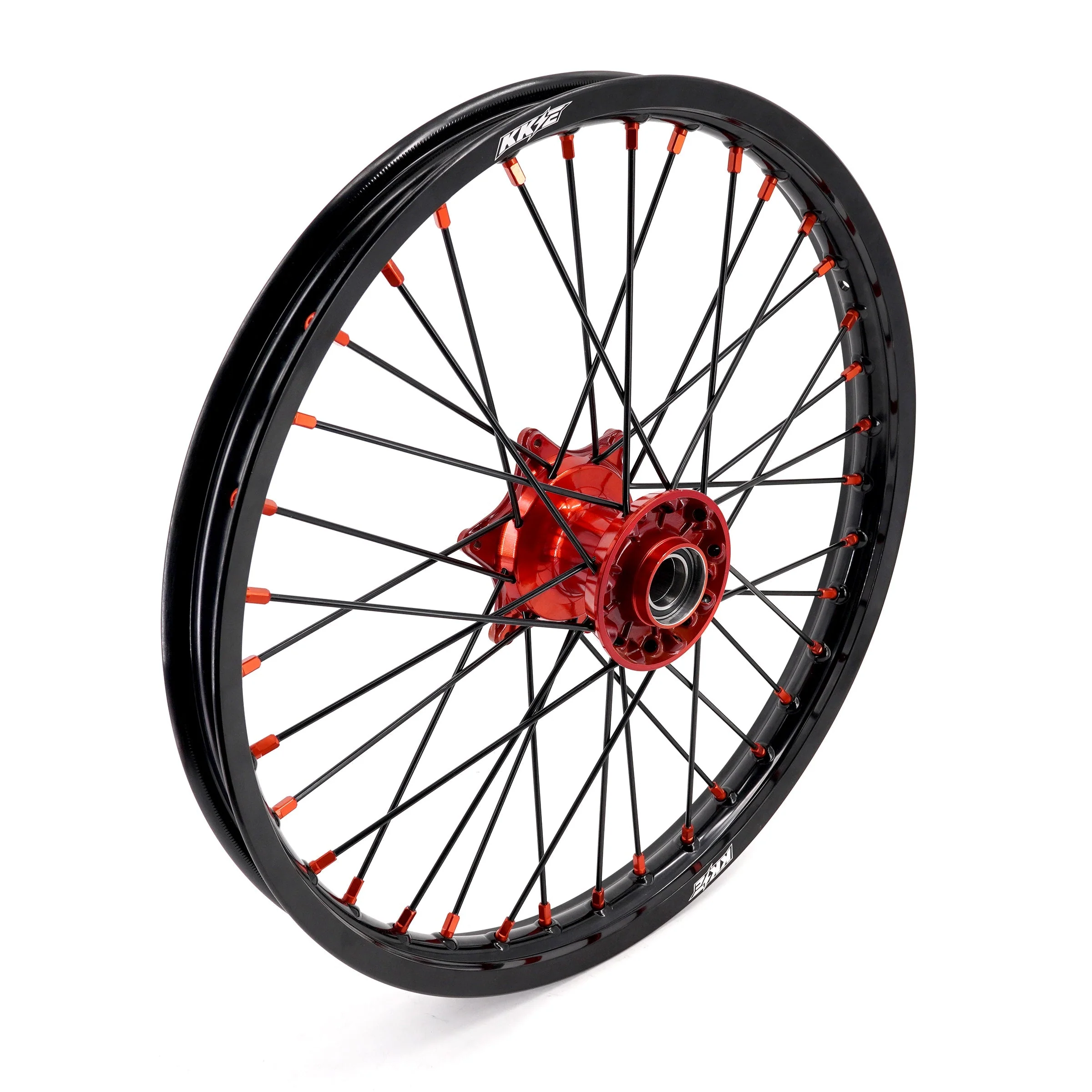 KKE 21" 18" Cast Enduro Wheels For KTM EXC EXC-F EXC-E 2003-2024 Black Spokes - Image 3