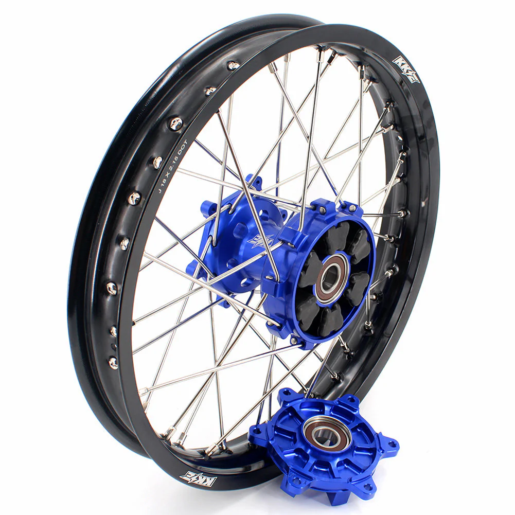 KKE 21 & 18 Cush Drive Rims for YAMAHA WR250F 2001-2019 WR450F 2003-2018 - Image 3