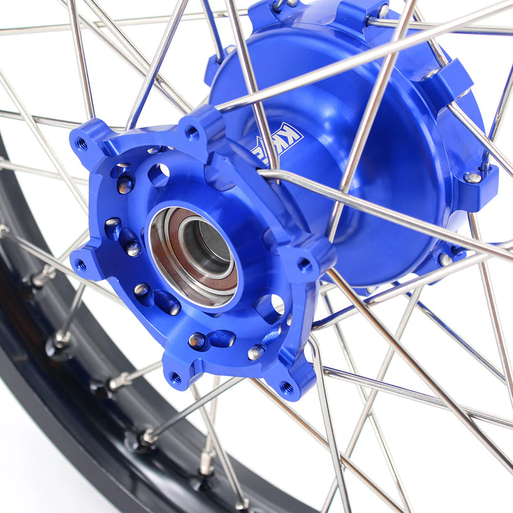 KKE 21 & 18 Cush Drive Rims for YAMAHA WR250F 2001-2019 WR450F 2003-2018 - Image 6