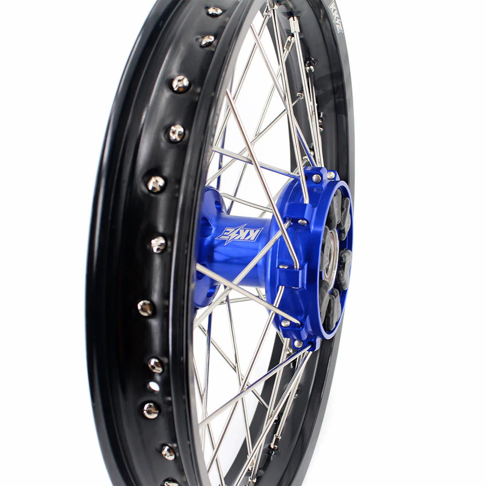 KKE 21 & 18 Cush Drive Rims for YAMAHA WR250F 2001-2019 WR450F 2003-2018 - Image 7