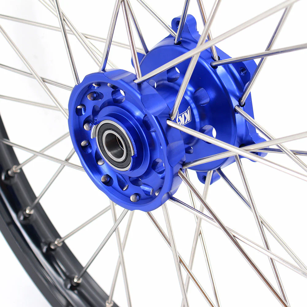 KKE 21 & 18 Cush Drive Rims for YAMAHA WR250F 2001-2019 WR450F 2003-2018 - Image 9