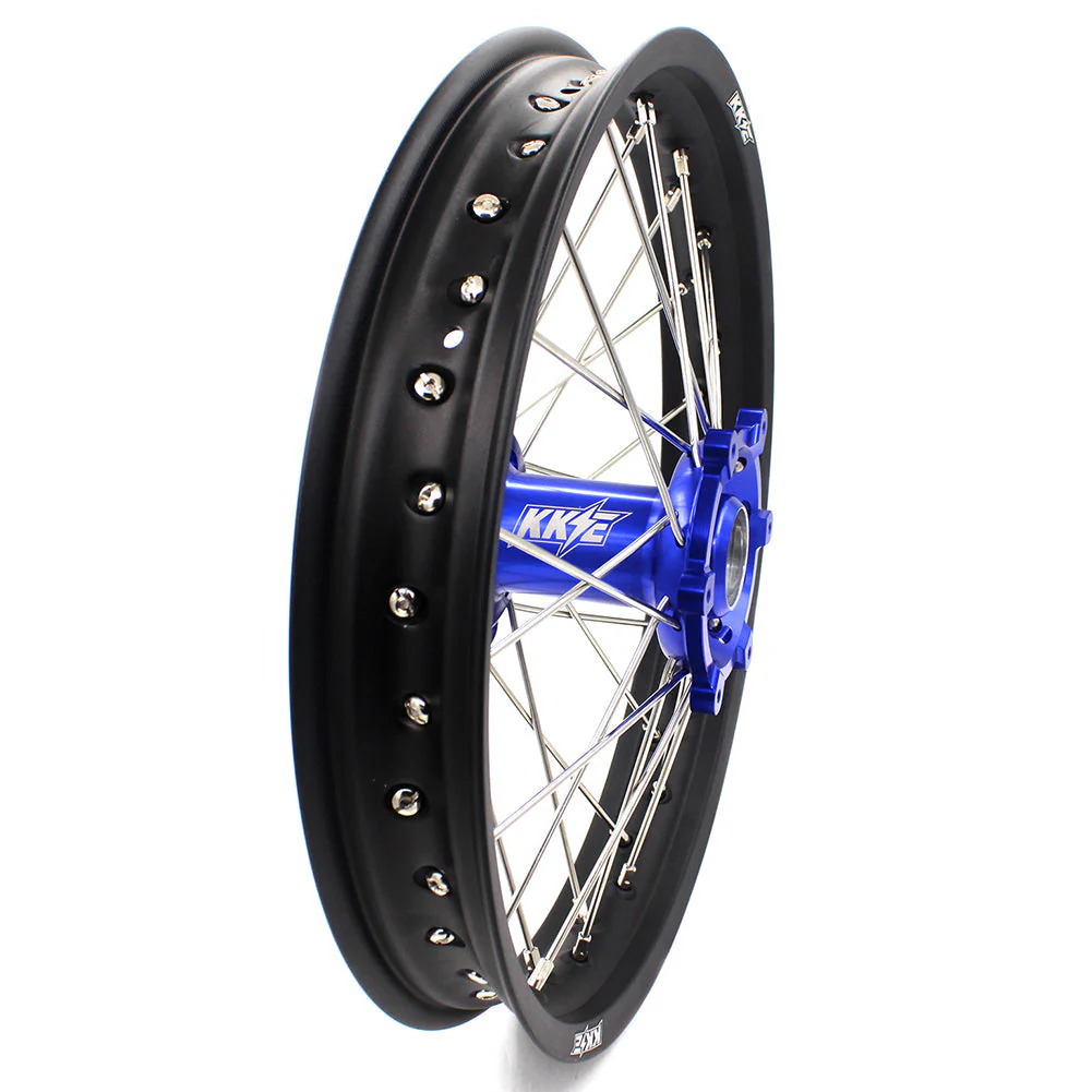 KKE 21/18 Dirtbike Spoke Alloy Wheels For SUZUKI DRZ400 DRZ400E DRZ400S - Image 12