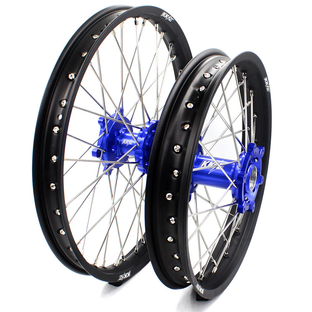 KKE 21/18 Dirtbike Spoke Alloy Wheels For SUZUKI DRZ400 DRZ400E DRZ400S - Image 2
