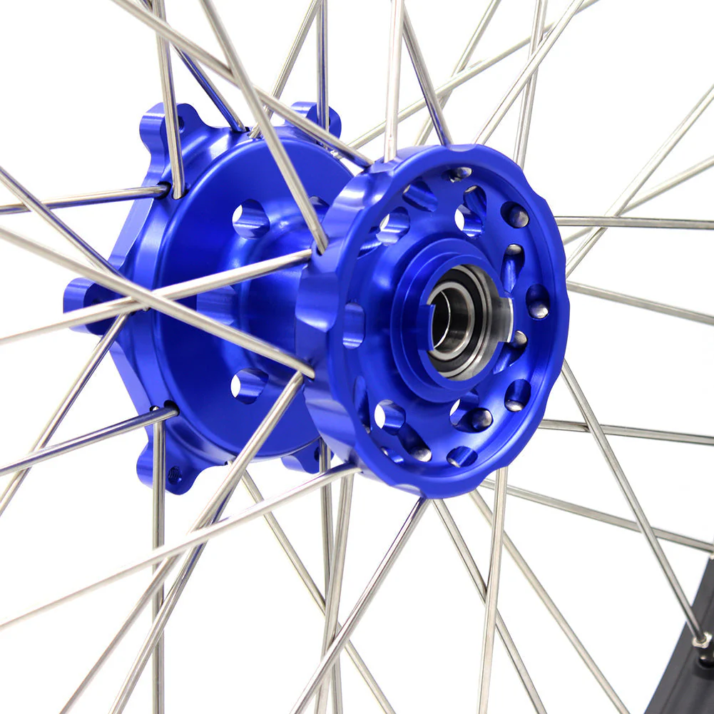 KKE 21/18 Dirtbike Spoke Alloy Wheels For SUZUKI DRZ400 DRZ400E DRZ400S - Image 5