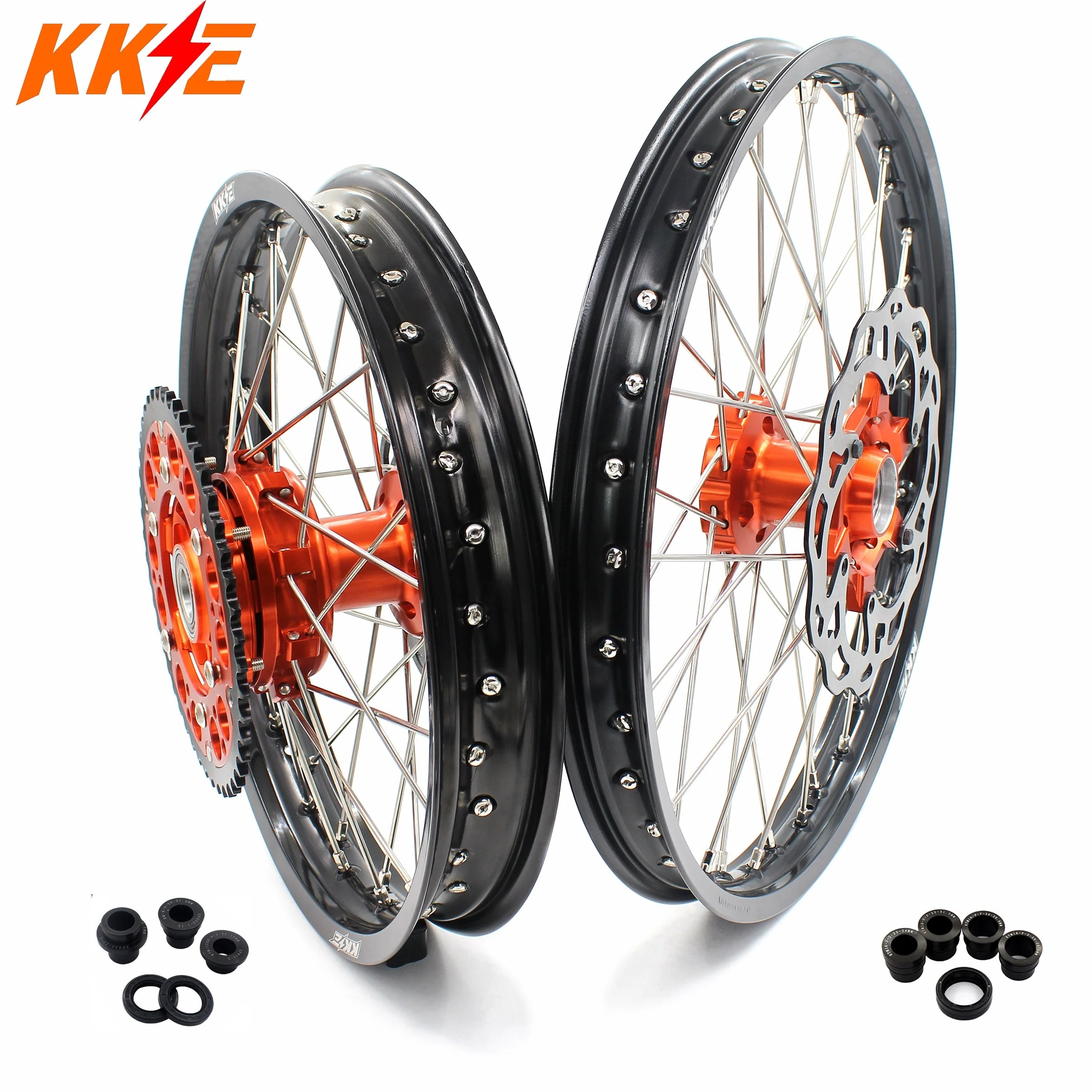 KKE 21/18 Enduro CUSH Drive For KTM EXC EXC-F EXC-W 125-530CC 2003-2024 Off Road Dirtbike Wheels - Image 12