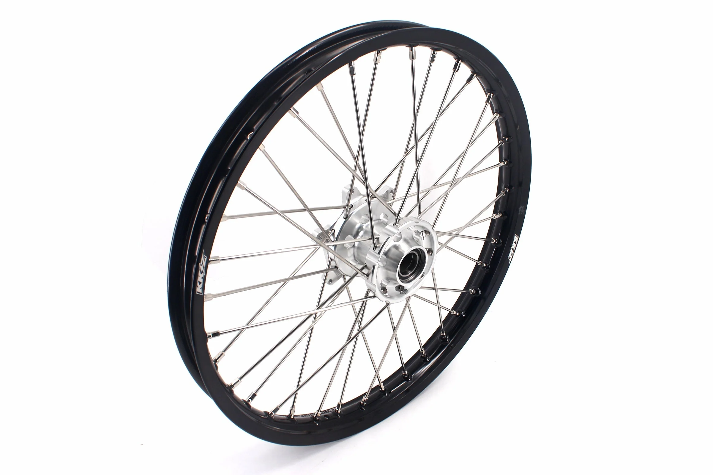 KKE 21 & 18 Enduro Rims for KTM EXC EXC-F EXC-W 125-530CC 2003-2024 Silver&Black - Image 3