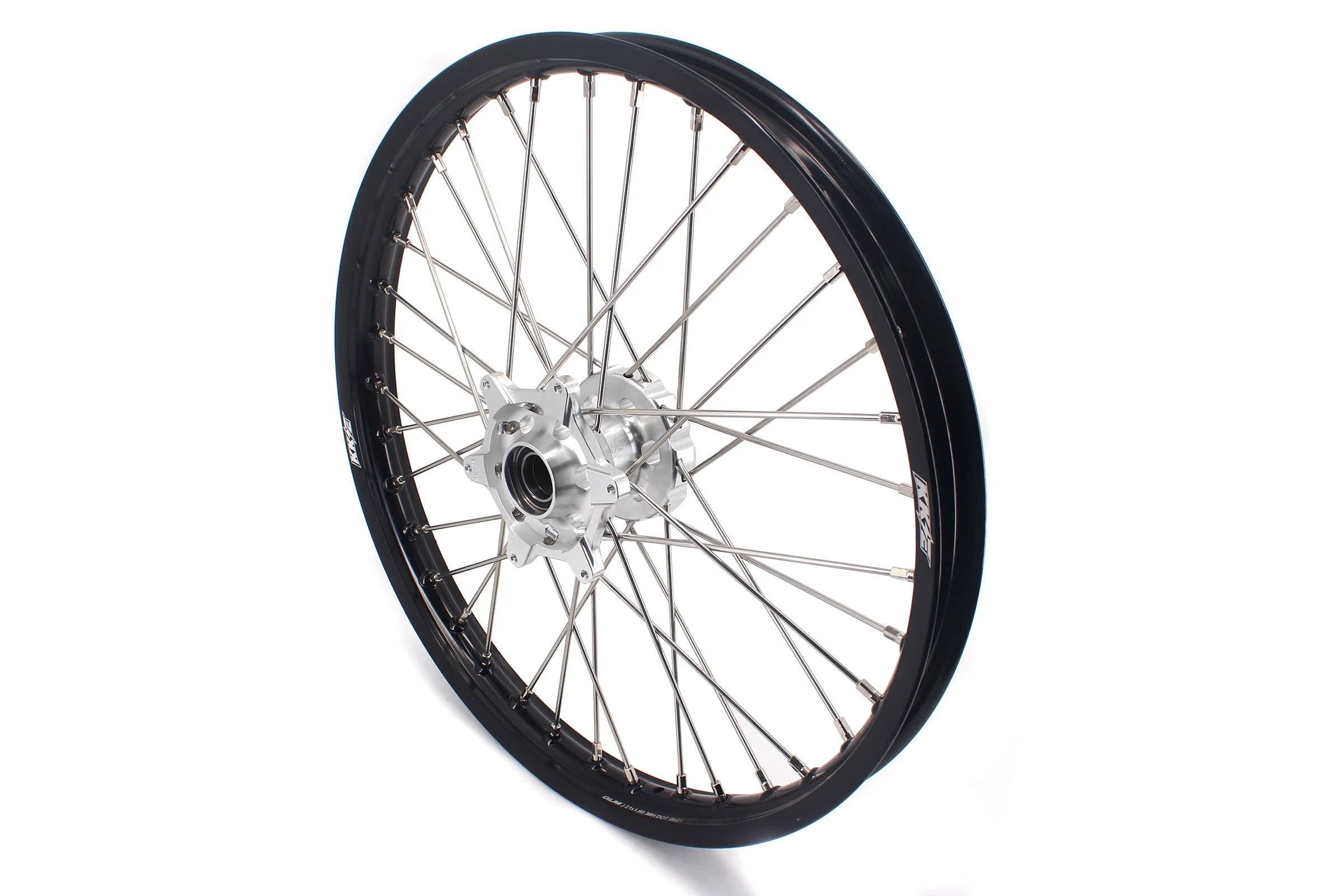 KKE 21 & 18 Enduro Rims for KTM EXC EXC-F EXC-W 125-530CC 2003-2024 Silver&Black - Image 5