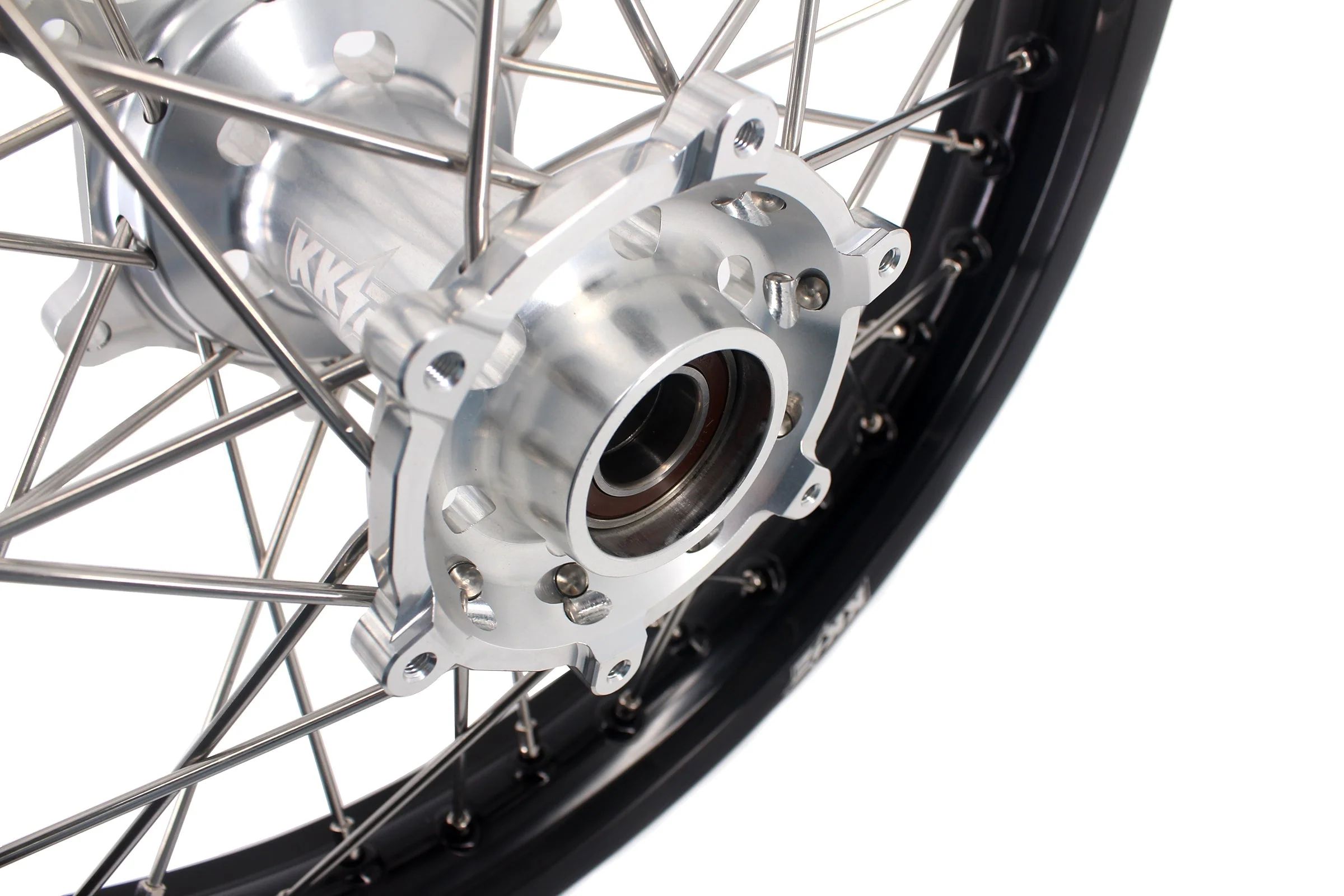 KKE 21 & 18 Enduro Rims for KTM EXC EXC-F EXC-W 125-530CC 2003-2024 Silver&Black - Image 9
