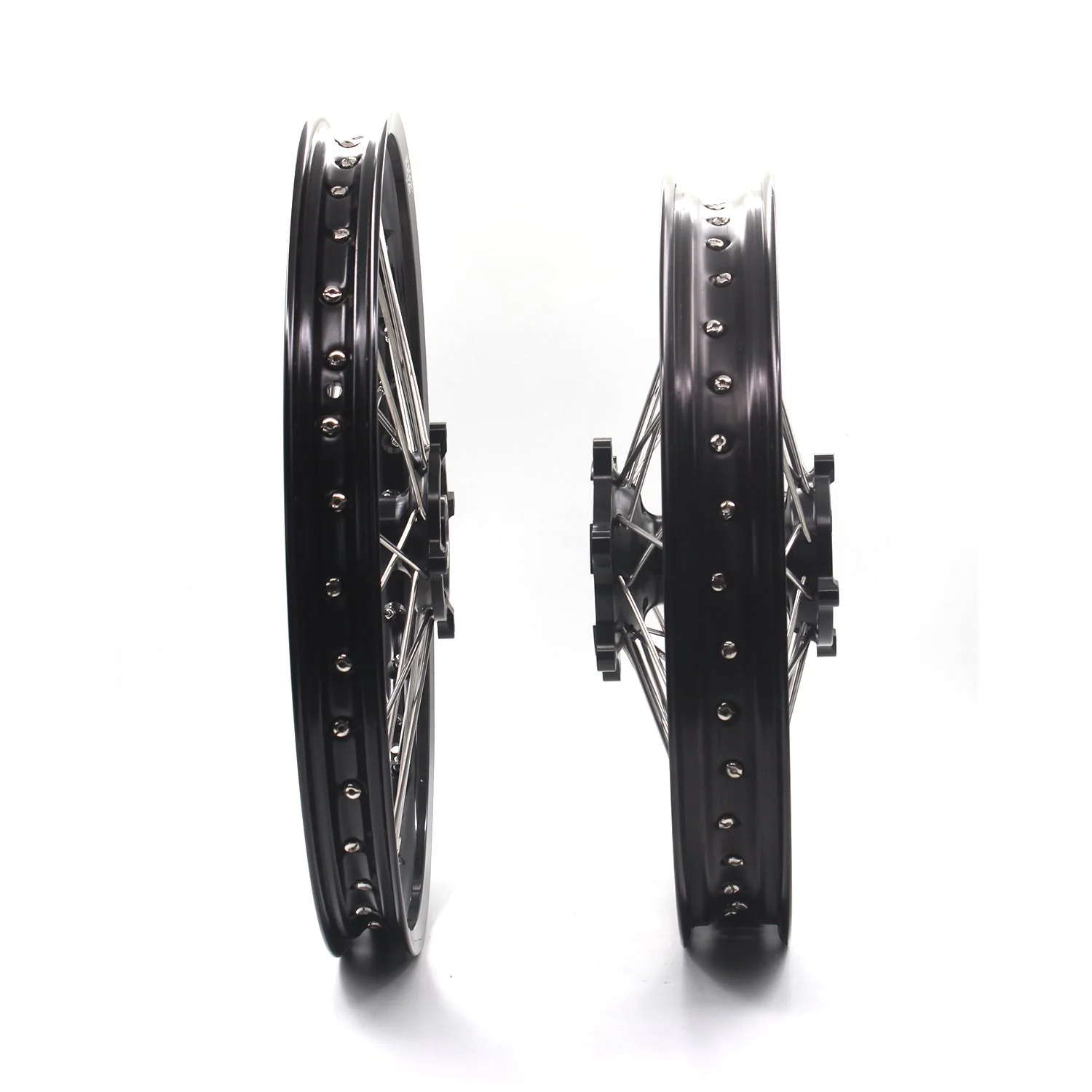KKE 21 & 18 Enduro Wheels Rims for Husqvarna TE TC FE FC SMR TXC  2000-2013 Red Hubs - Image 16