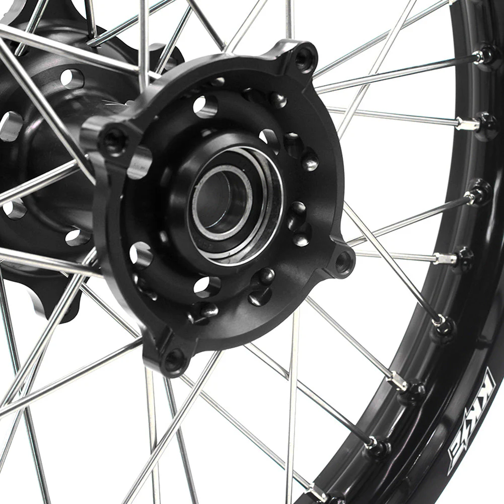 KKE 21 & 18 Enduro Wheels Rims for Husqvarna TE TC FE FC SMR TXC  2000-2013 Red Hubs - Image 21
