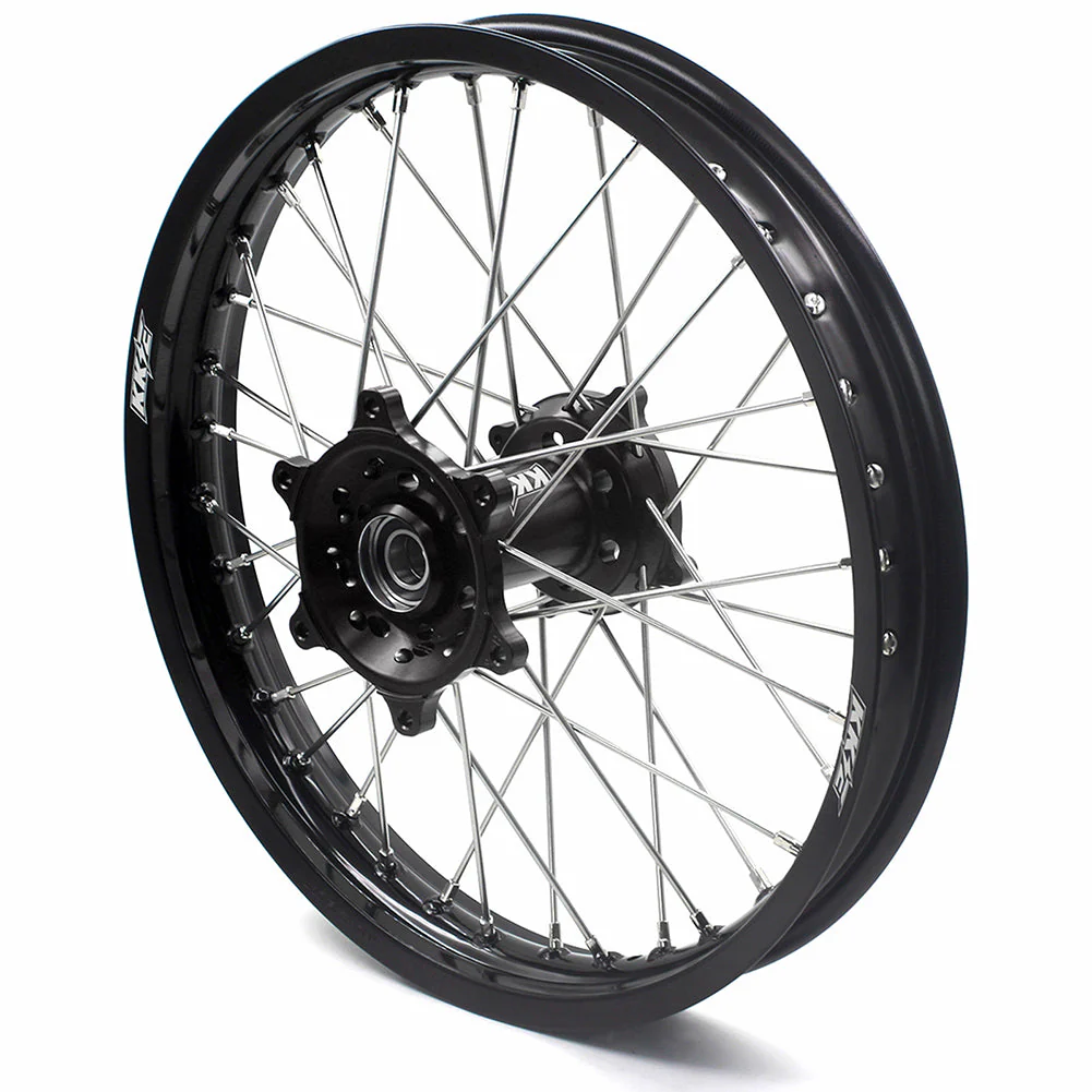 KKE 21 & 18 Enduro Wheels Rims for Husqvarna TE TC FE FC SMR TXC  2000-2013 Red Hubs - Image 22