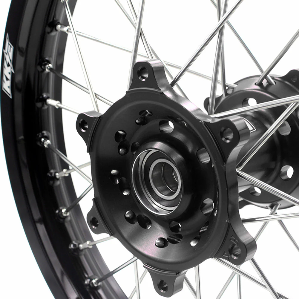 KKE 21 & 18 Enduro Wheels Rims for Husqvarna TE TC FE FC SMR TXC  2000-2013 Red Hubs - Image 23