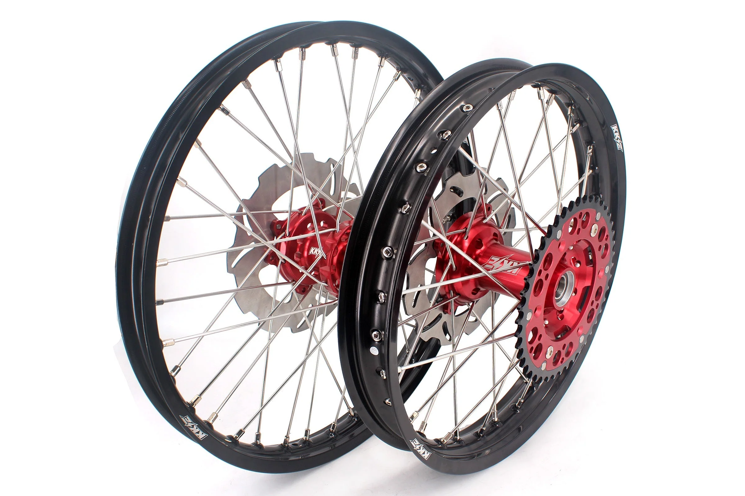 KKE 21" 19" or 21" 18" Dirtbike Spoke Wheels Rims For HONDA CRF250R CRF450R 2015-2025 - Image 2