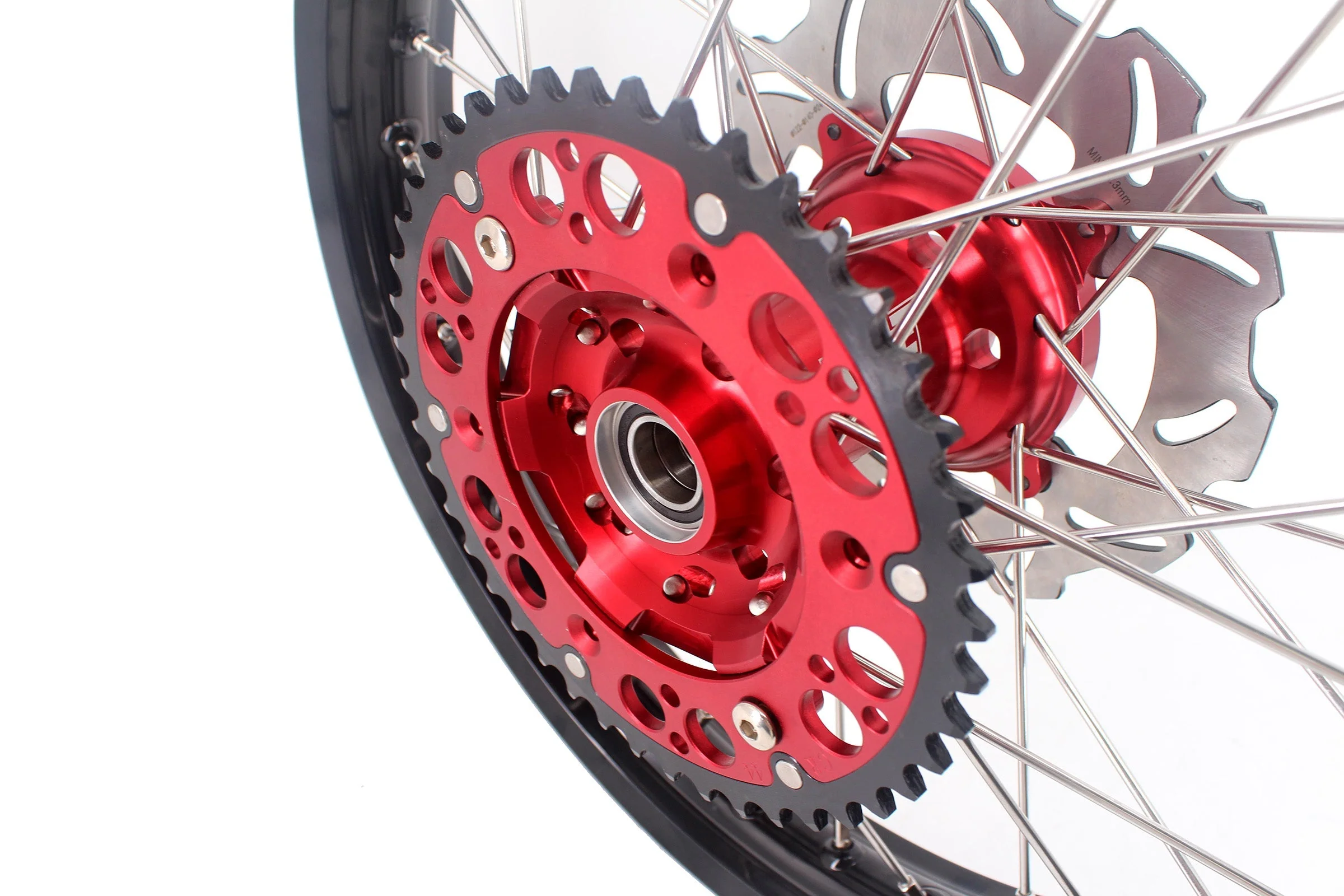 KKE 21" 19" or 21" 18" Dirtbike Spoke Wheels Rims For HONDA CRF250R CRF450R 2015-2025 - Image 3