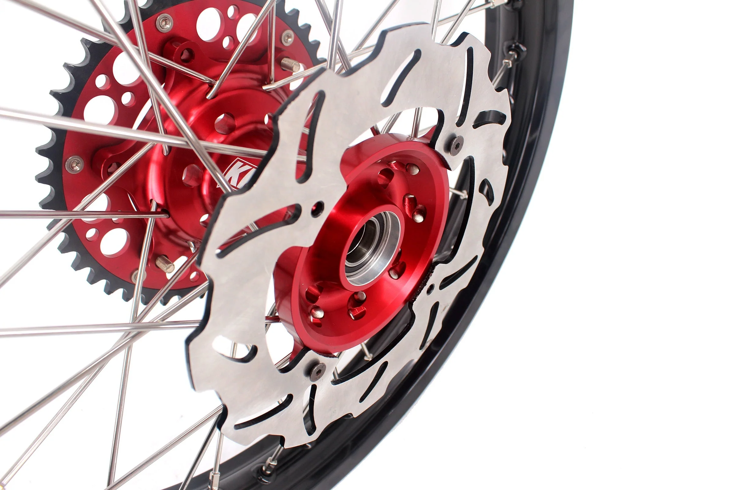 KKE 21" 19" or 21" 18" Dirtbike Spoke Wheels Rims For HONDA CRF250R CRF450R 2015-2025 - Image 4