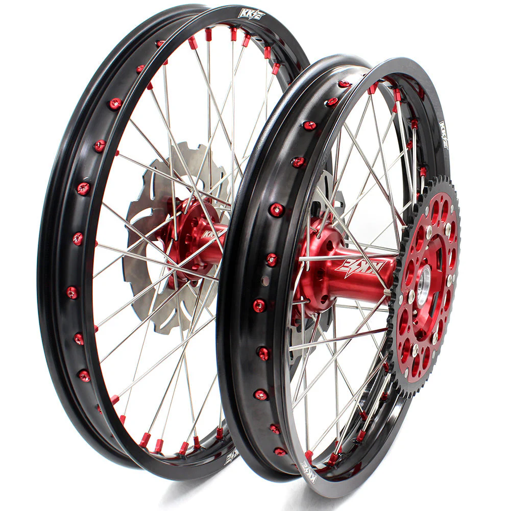 KKE 21" 19" or 21" 18" Dirtbike Spoke Wheels Rims For HONDA CRF250R CRF450R 2015-2025 - Image 7
