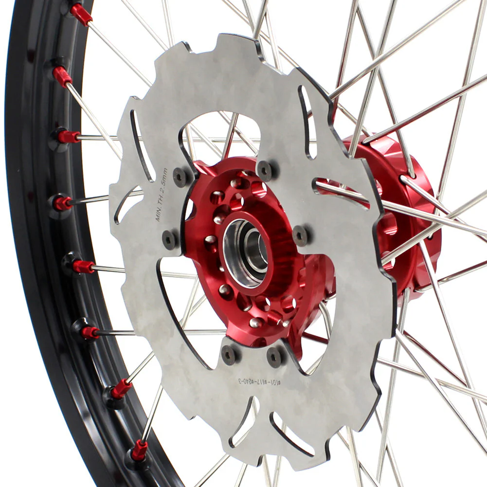 KKE 21" 19" or 21" 18" Dirtbike Spoke Wheels Rims For HONDA CRF250R CRF450R 2015-2025 - Image 8