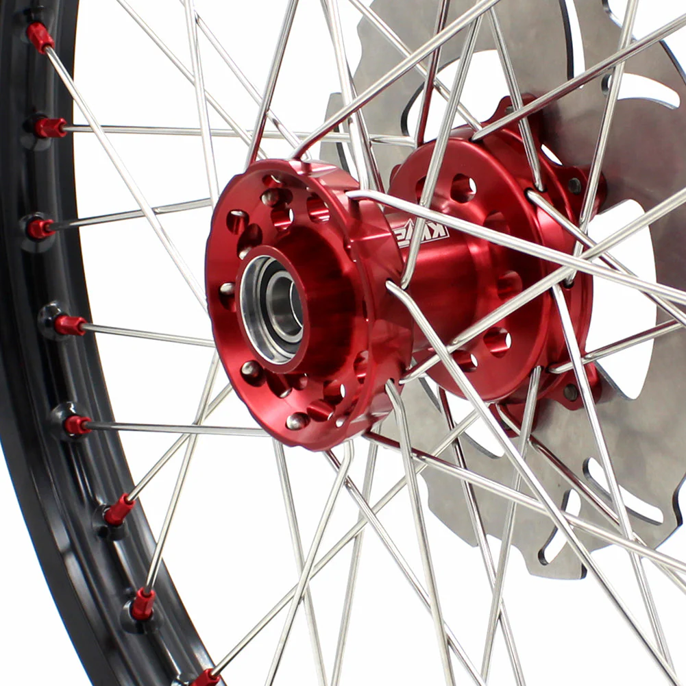 KKE 21" 19" or 21" 18" Dirtbike Spoke Wheels Rims For HONDA CRF250R CRF450R 2015-2025 - Image 9