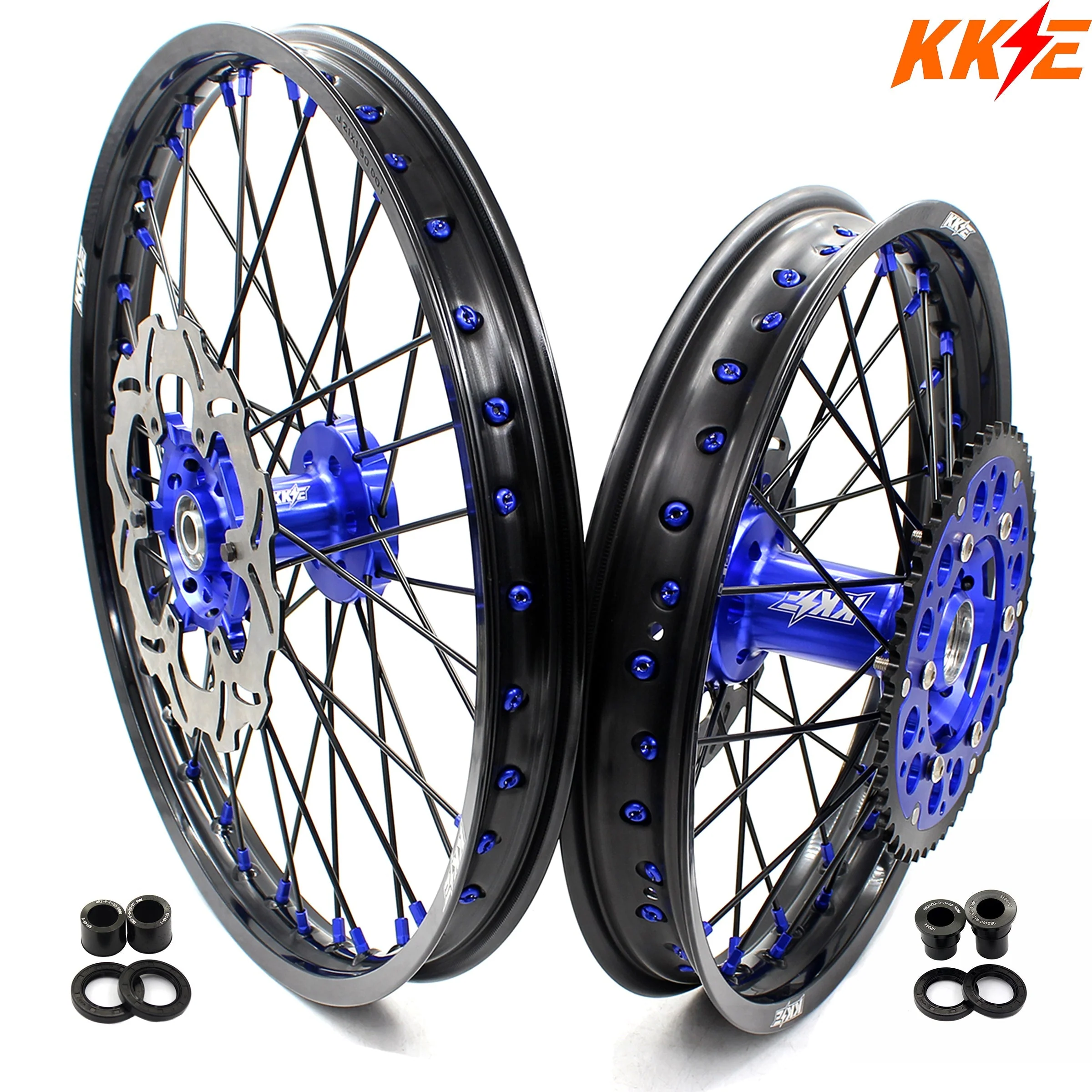 KKE 21in. & 18in. Enduro Dirtbike Wheels For SUZUKI DRZ400 DRZ400E DRZ400S - Image 25