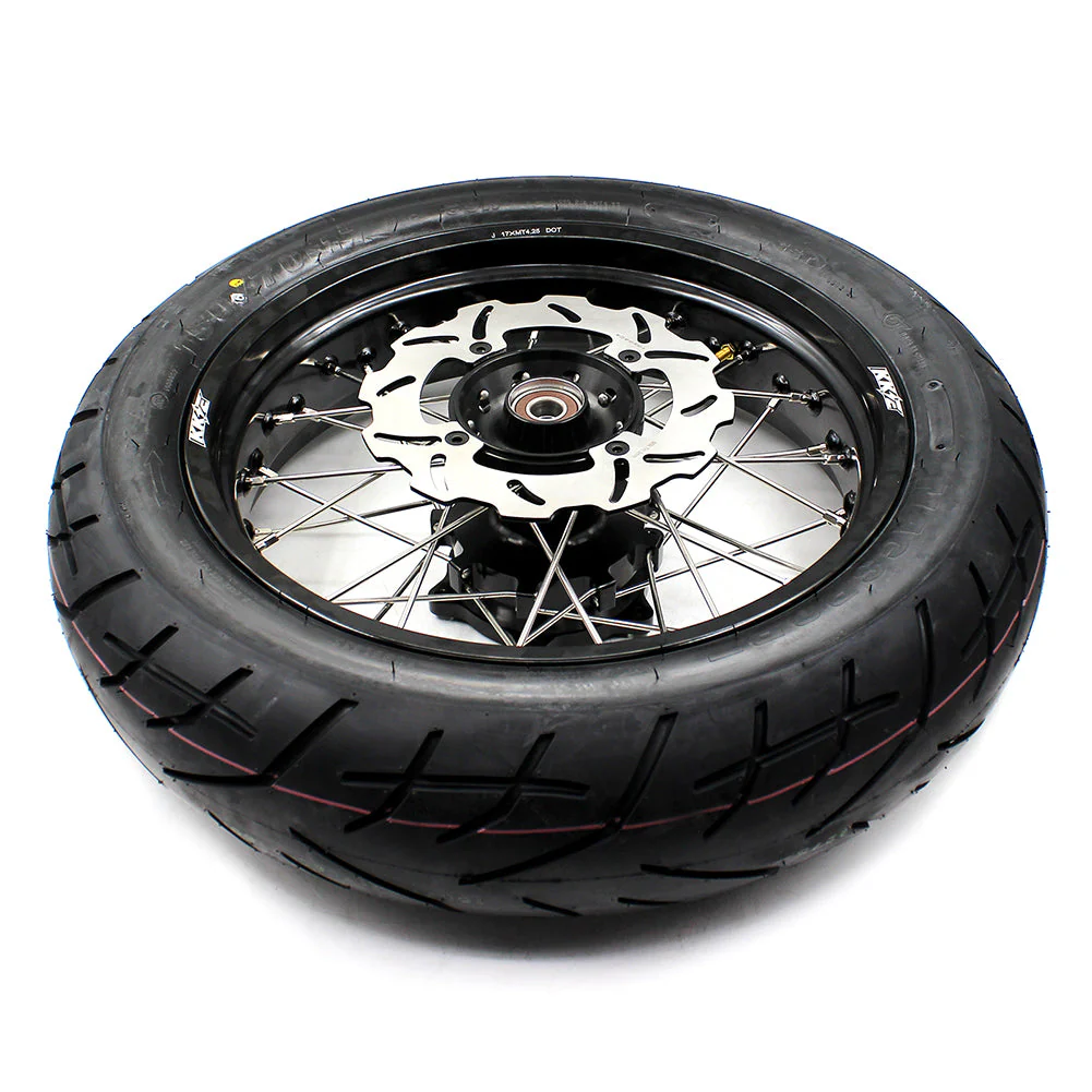 KKE 3.5/4.25*17" Cush Drive Wheels For SUZUKI DR650SE 1996-2021 CST Tires - Image 2