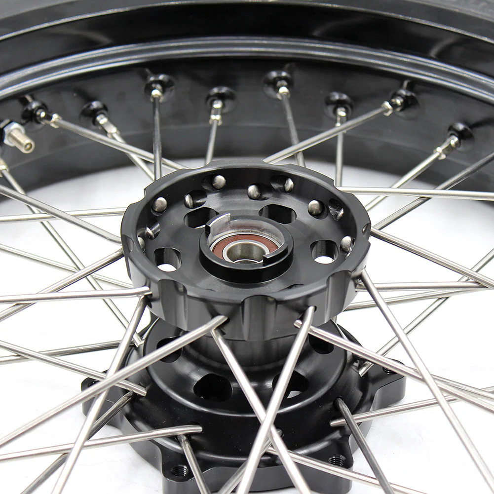 KKE 3.5/4.25*17" Cush Drive Wheels For SUZUKI DR650SE 1996-2021 CST Tires - Image 8