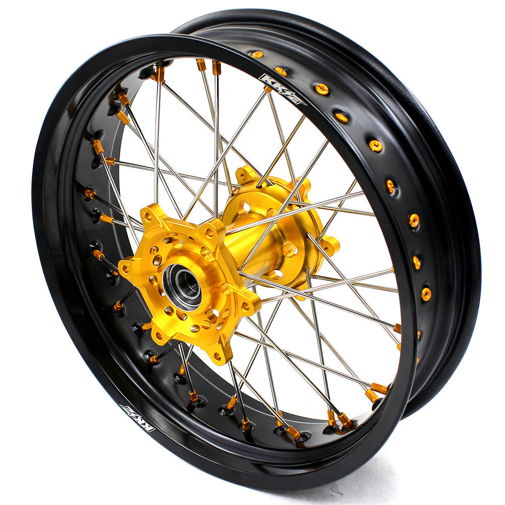 KKE 3.5/4.25*17 Inch Supermoto Wheels For SUZUKI DRZ400SM 2005-2024  Rim - Image 3
