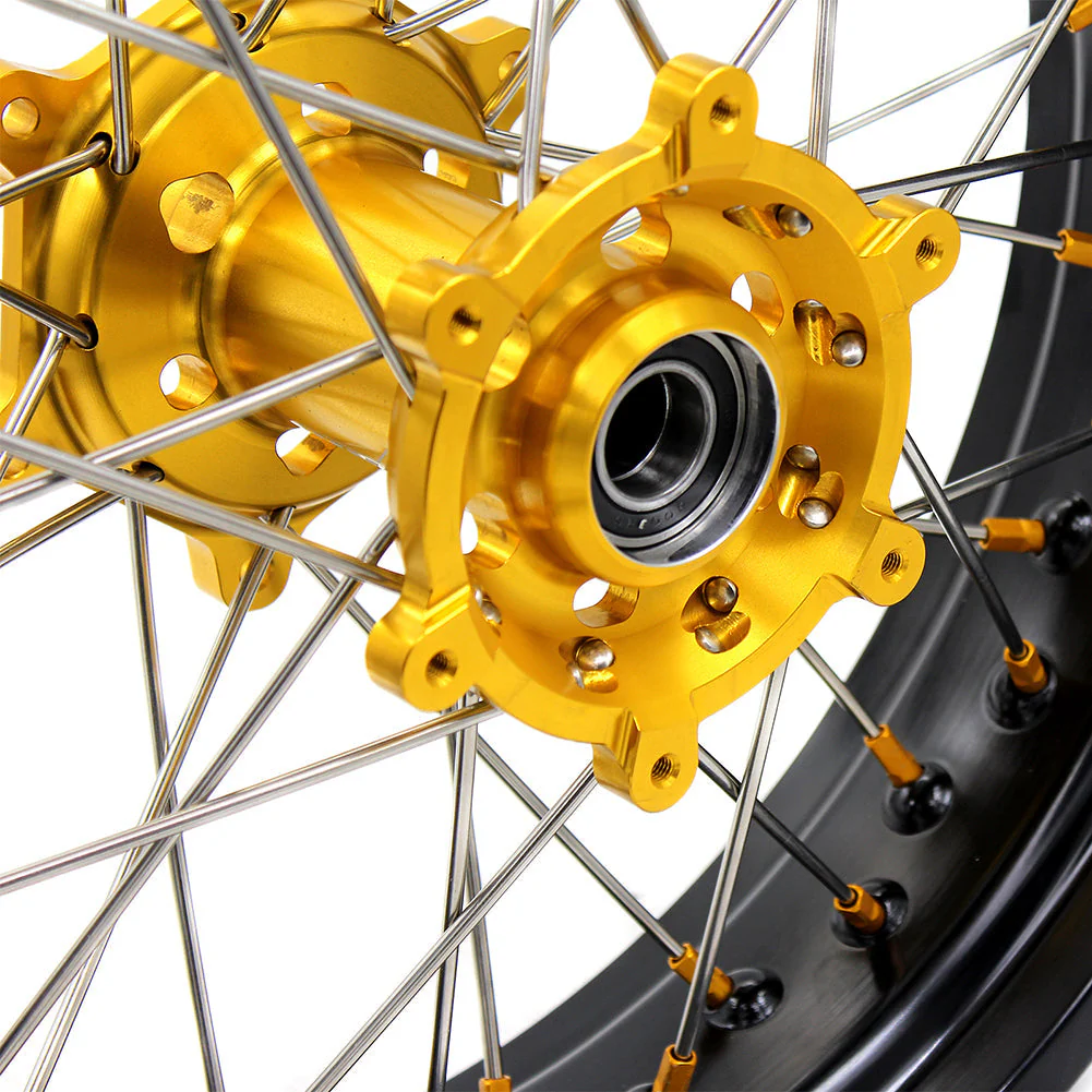 KKE 3.5/4.25*17 Inch Supermoto Wheels For SUZUKI DRZ400SM 2005-2024  Rim - Image 6