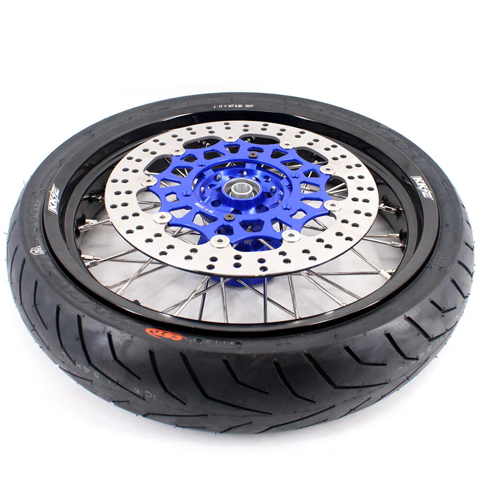 KKE 3.5/4.25*17" Supermoto Street Rims For SUZUKI DRZ400SM 2005-2024 CST Tires - Image 8