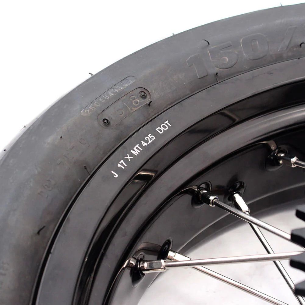 KKE 3.5/4.25*17inch Supermoto Spoked Wheels CST Tires For SUZUKI DRZ400 DRZ400E DRZ400S - Image 7