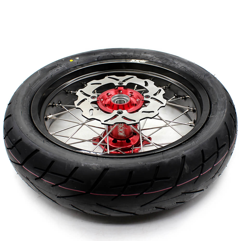 KKE 3.5 & 4.25*17inch Supermoto Wheels CST Tires For HONDA CRF450L 2019-2021 CRF450RL 2021-2025 - Image 2