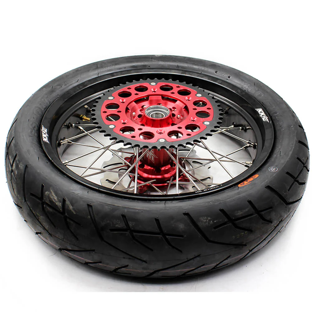 KKE 3.5 & 4.25*17inch Supermoto Wheels CST Tires For HONDA CRF450L 2019-2021 CRF450RL 2021-2025 - Image 4