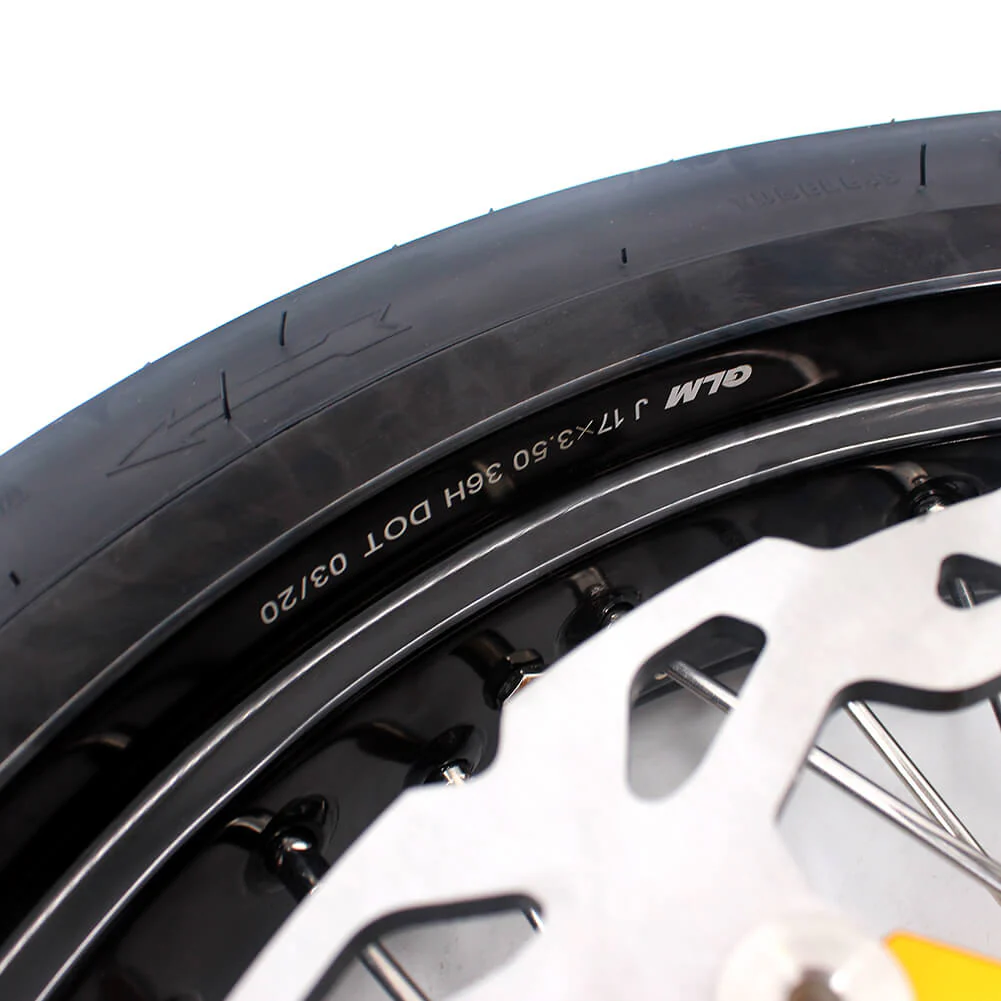 KKE 3.5/4.25*17inch Supermoto Wheels CST Tires For SUZUKI DRZ400 DRZ400E DRZ400S - Image 6