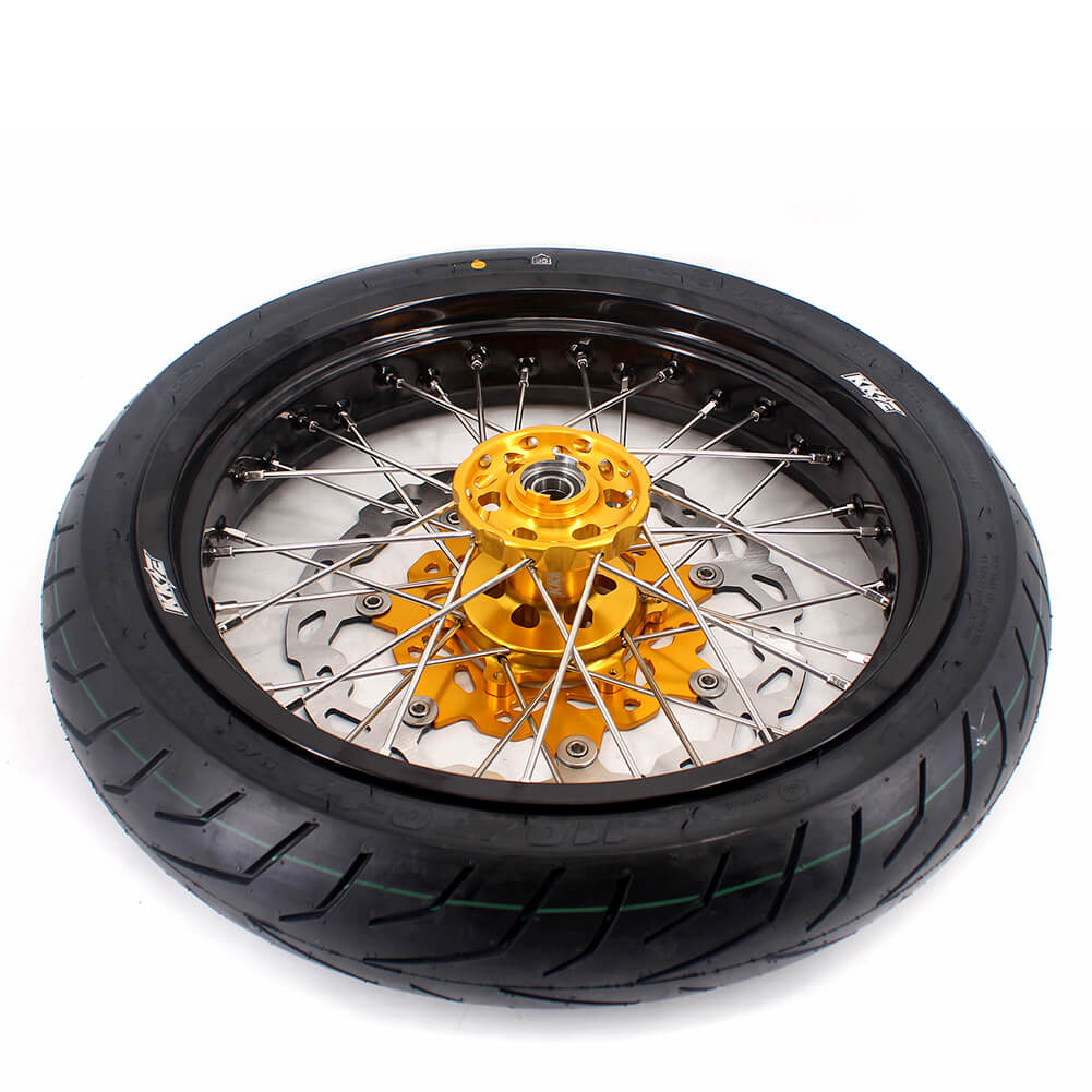 KKE 3.5/4.25*17inch Supermoto Wheels CST Tires For SUZUKI DRZ400 DRZ400E DRZ400S - Image 7