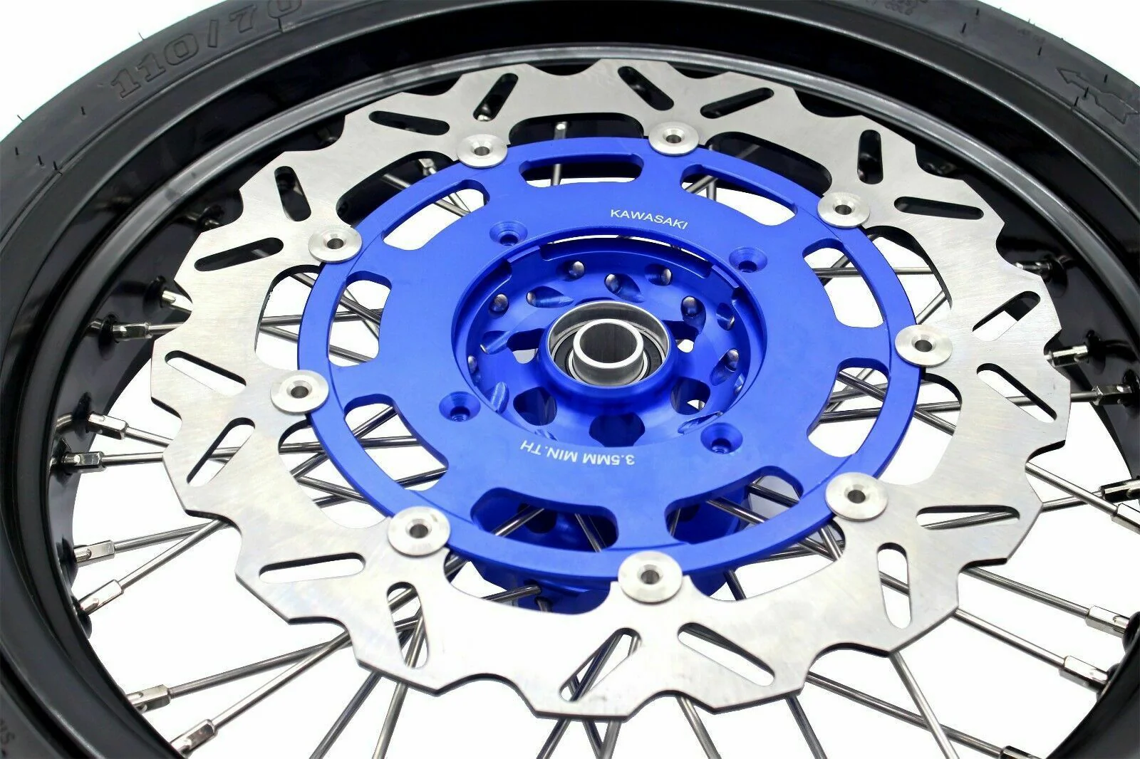 KKE 3.5/4.25 KX450X KX250F KX450F 2006-2018 For KAWASAKI Supermoto Rims CST Tires - Image 7