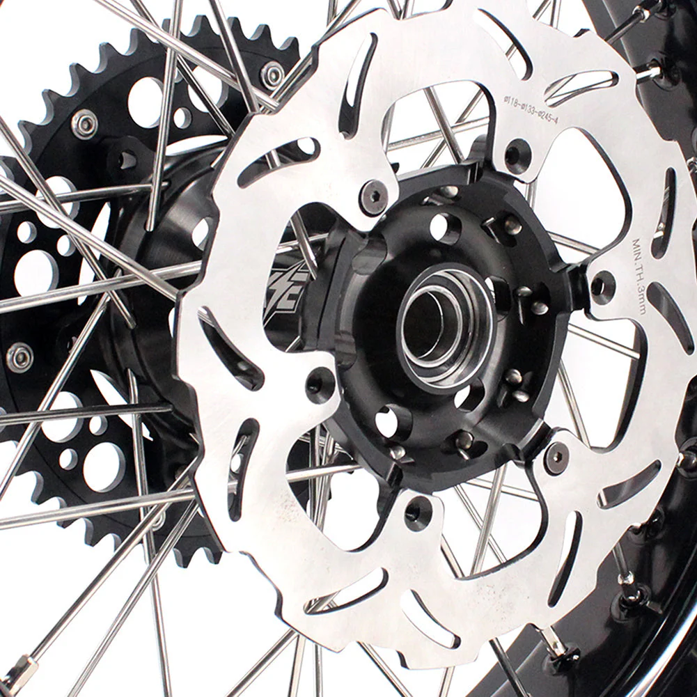 KKE 3.5 & 4.25 Wheels for Yamaha WR250F 2001-2018 / WR450F 2003-2018 Black Hubs - Image 14