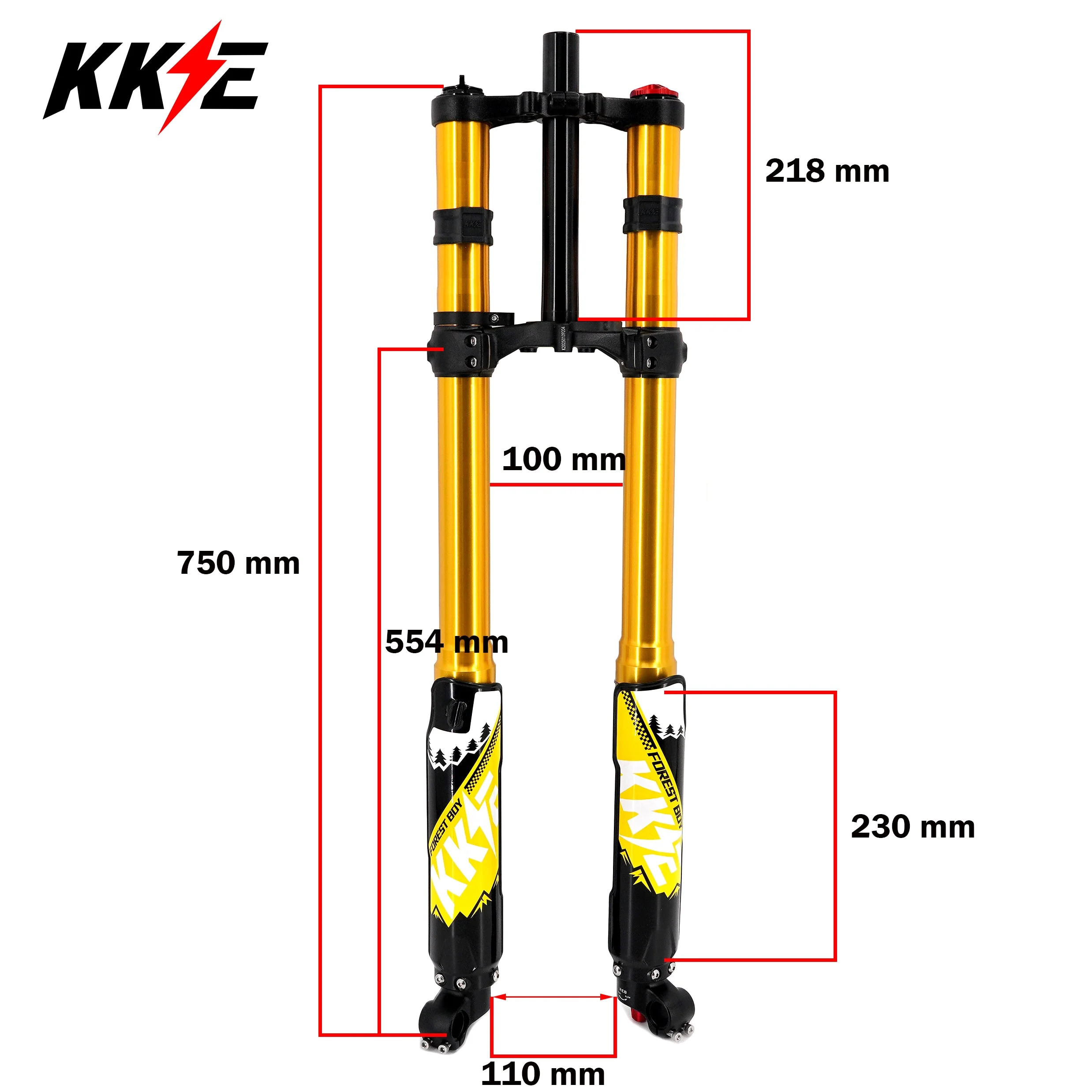 KKE 35MM Upgraded 5.5 Version Front Suspension Fork Fit Surron Light Bee, E-Ride Pro-SS, Talaria Sting MX3/MX4/R (Collective) - Image 10