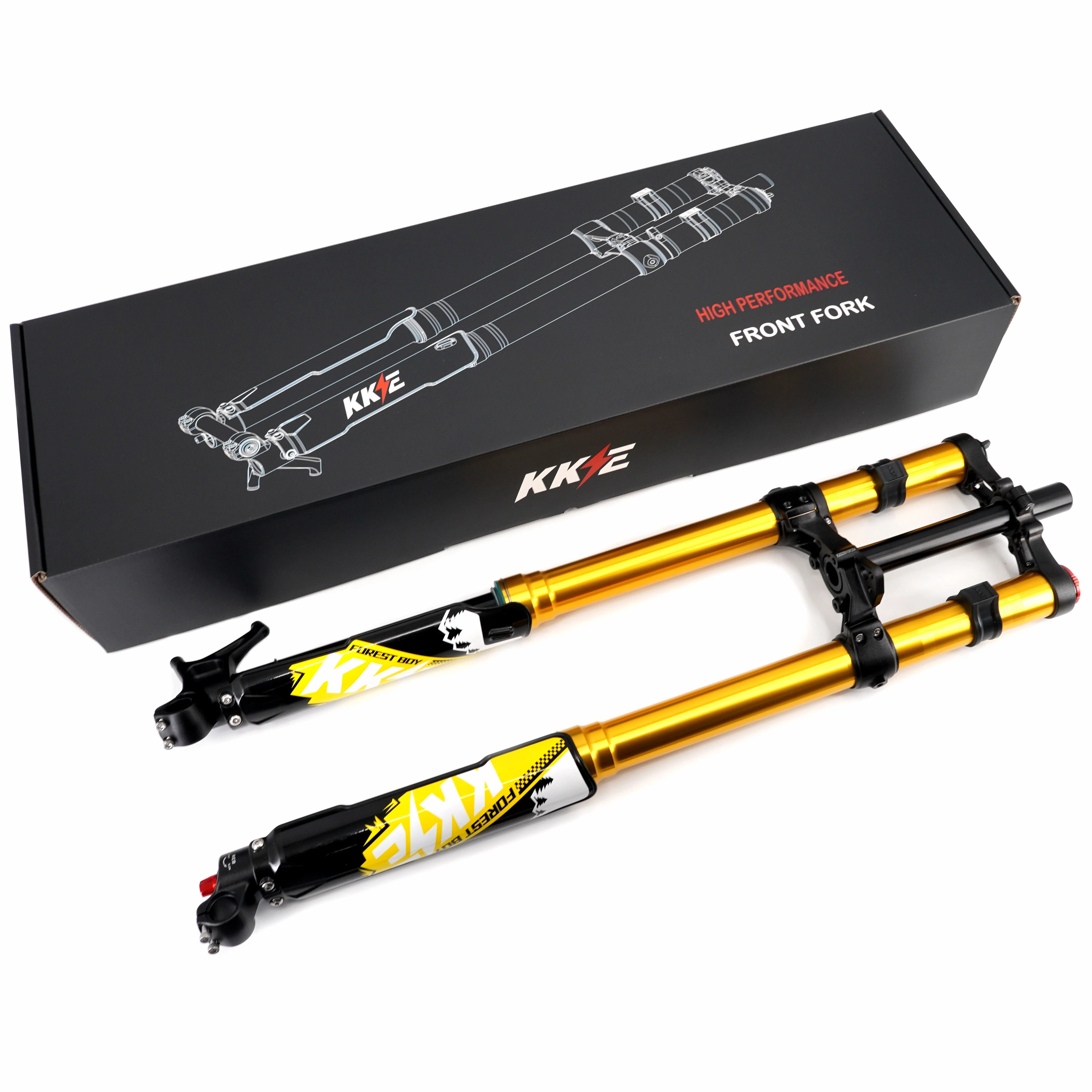 KKE 35MM Upgraded 5.5 Version Front Suspension Fork Fit Surron Light Bee, E-Ride Pro-SS, Talaria Sting MX3/MX4/R (Collective) - Image 3