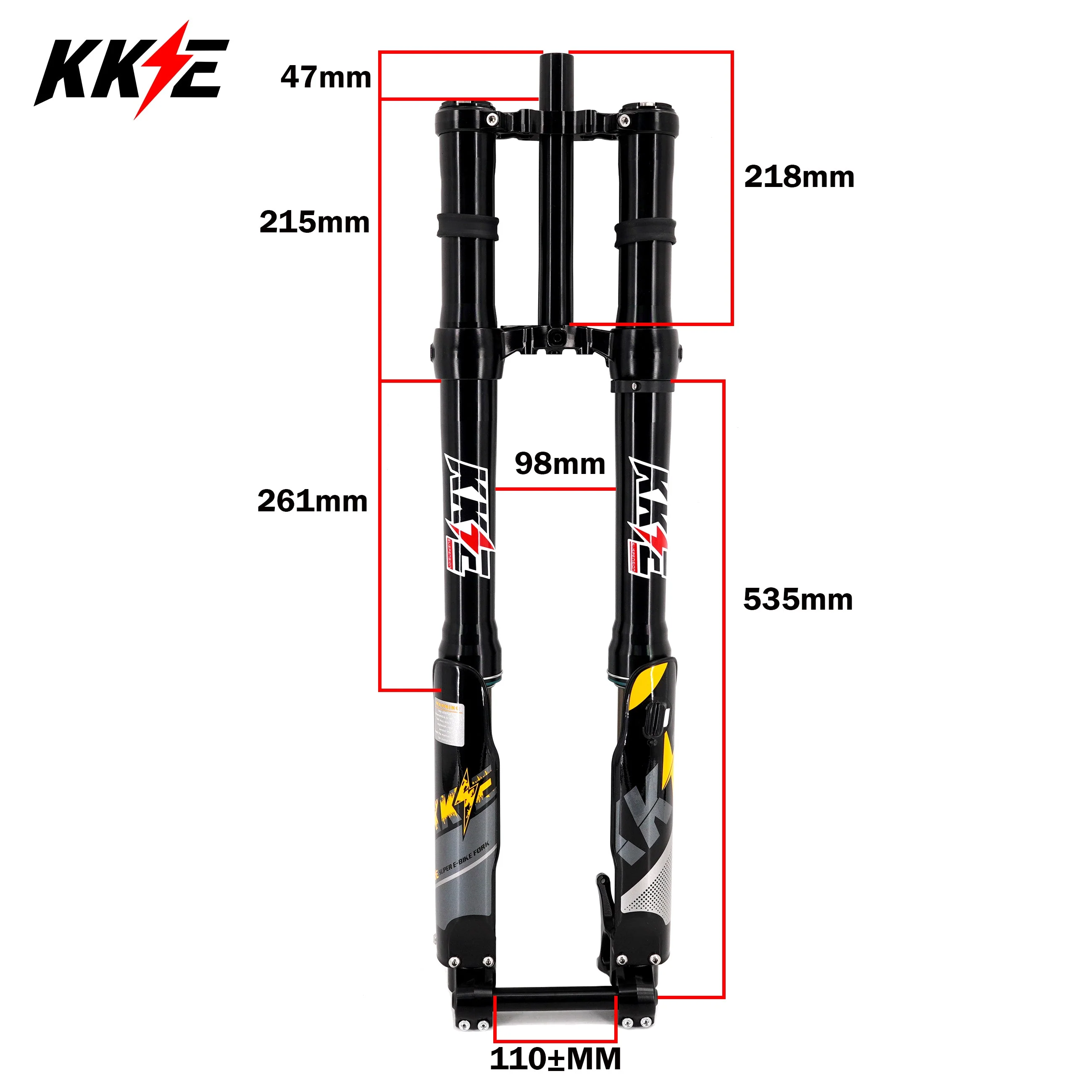 KKE 37MM Aluminum Front Fork Suspension Kit Fit SURRON Light Bee, E-Ride Pro-SS, Talaria Sting MX3/MX4/R (Collective) - Image 10