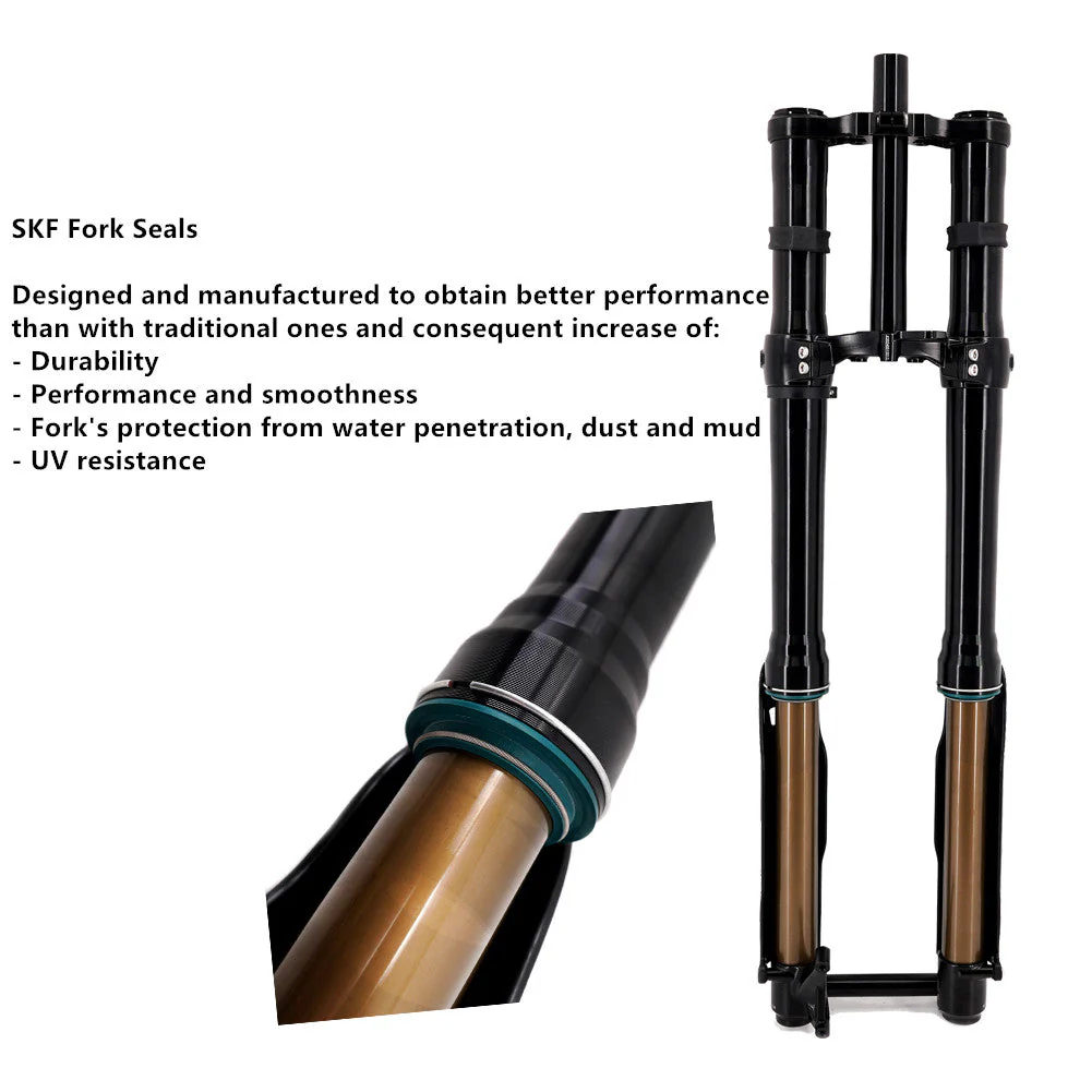 KKE 37MM Aluminum Front Fork Suspension Kit Fit SURRON Light Bee, E-Ride Pro-SS, Talaria Sting MX3/MX4/R (Collective) - Image 12